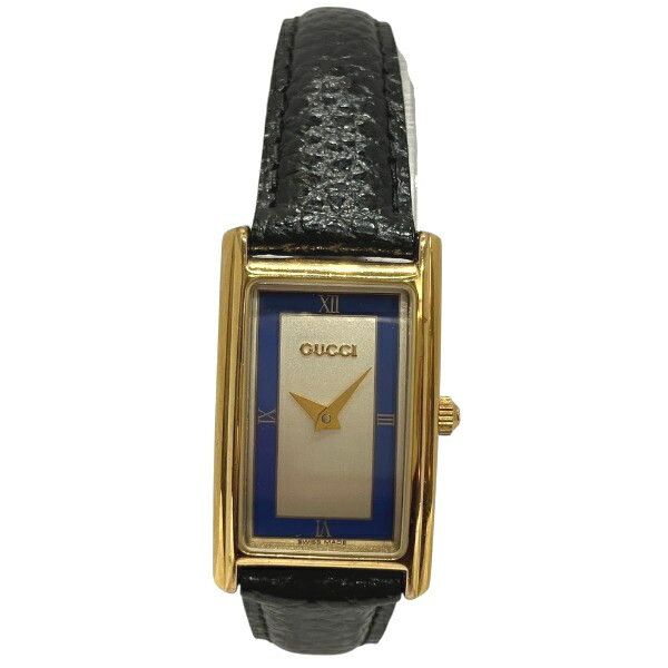 Gucci Gucci Gucci Rectangular Quartz Metal Quartz 2600L DUTY FREE for USA Size ONE SIZE - 1 Thumbnail