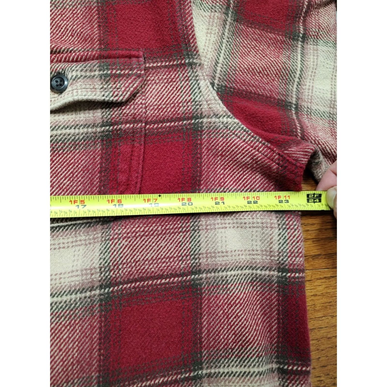 Orvis Orvis Shirt Mens XL Red Plaid Flannel Button-Up Pockets Outdoor Workwear Size US XL / EU 56 / 4 - 7 Thumbnail