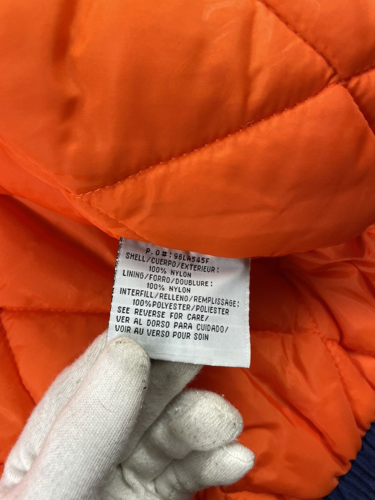Logo Athletic Rare Vintage 90s Auburn Tigers Starter Jacket Navy Orange L Size US L / EU 52-54 / 3 - 13 Thumbnail
