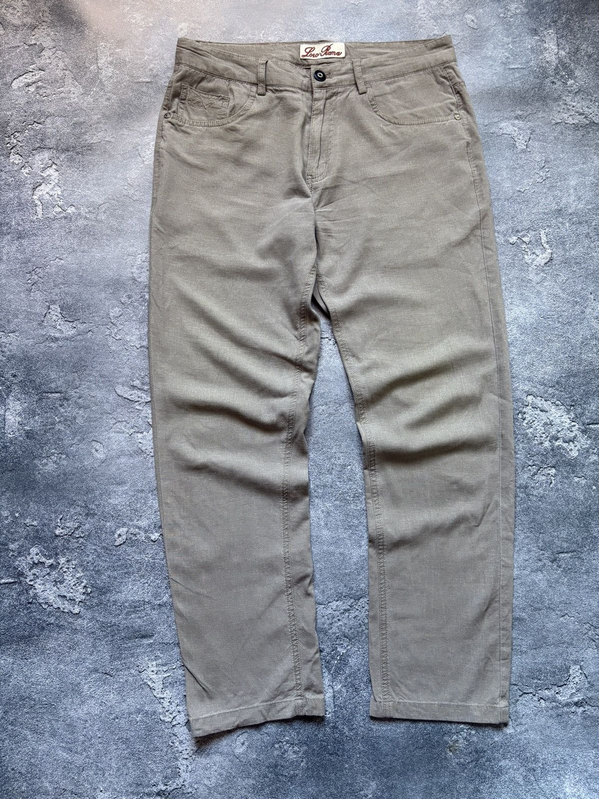 Loro Piana Vintage Loro Piana Luxury Old Money Beige Pants Size 31 Size US 31 - 2 Thumbnail