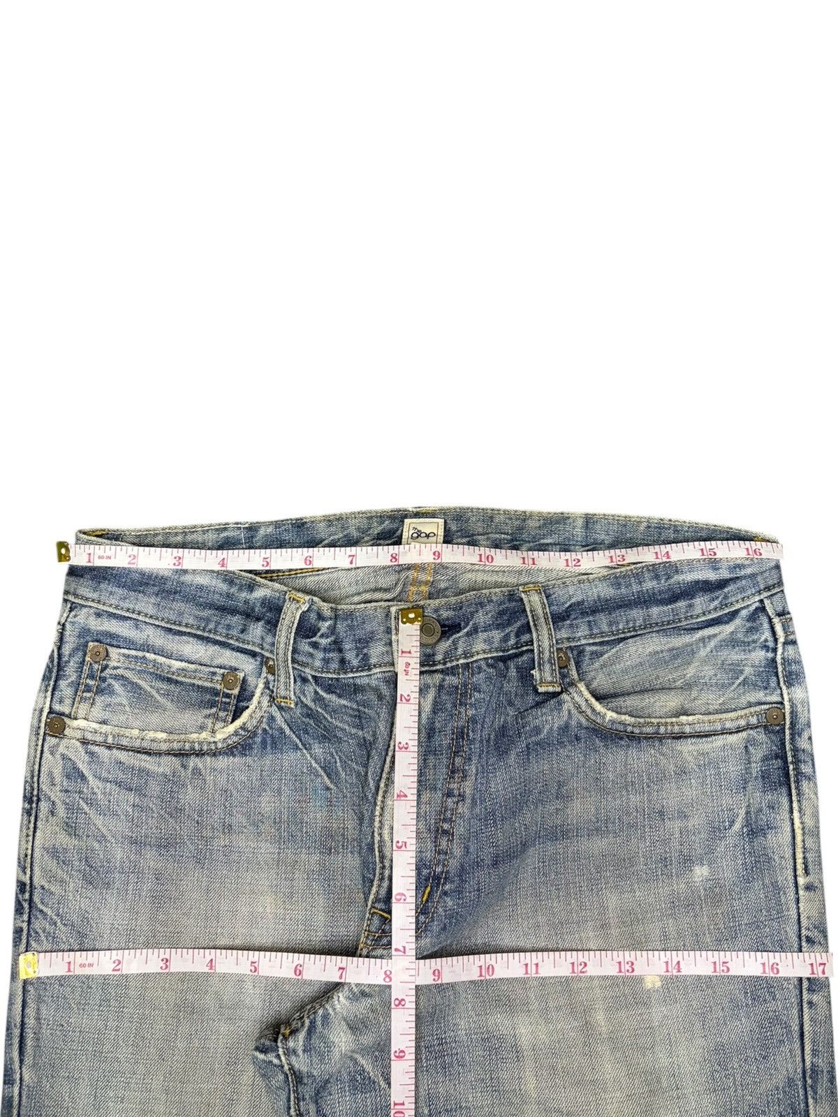 Gap Vintage Gap Mud Wash Distressed Jeans Size US 33 - 6 Thumbnail