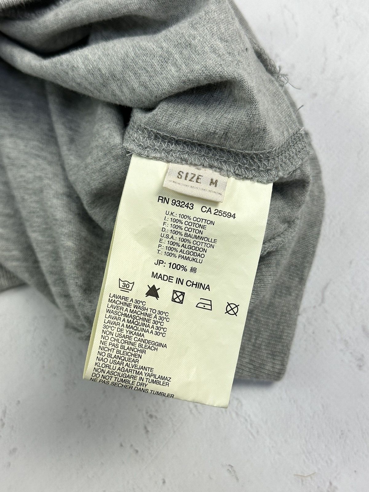 Diesel Diesel Vintage Grey Logo Light Hoodie Size US M / EU 48-50 / 2 - 10 Thumbnail
