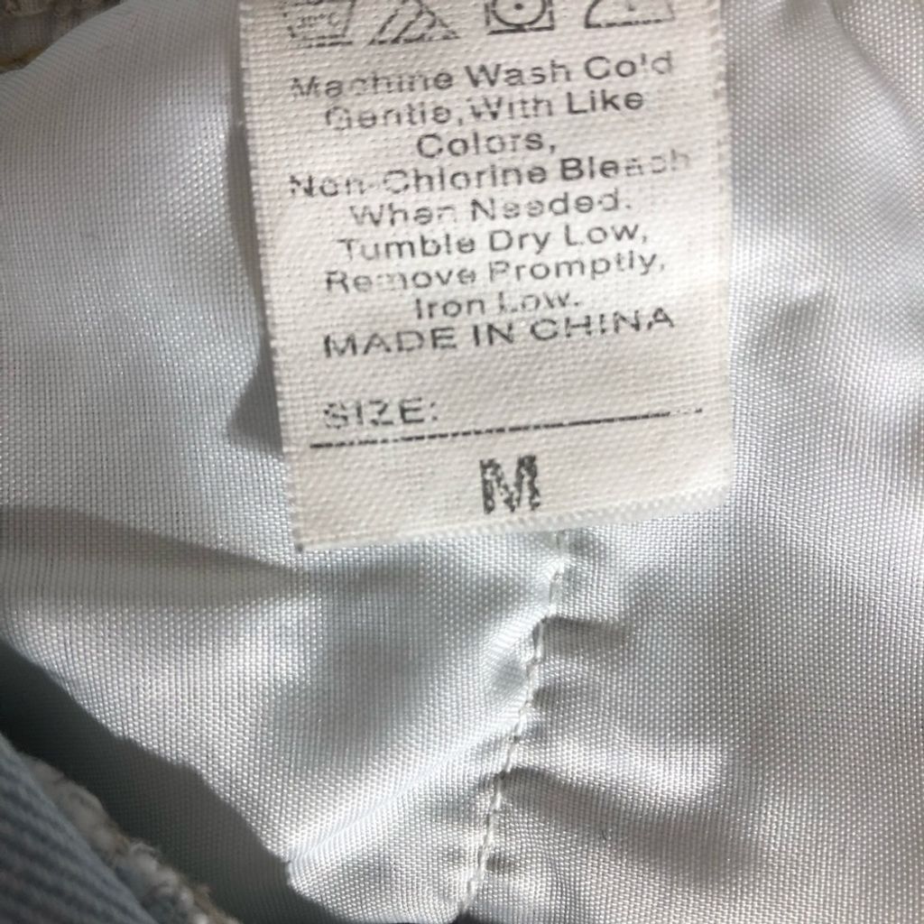 Vintage Vtge Y2K 90s retro high rise wide legs light blue jeans sz M Size 30" / US 8 / IT 44 - 8 Thumbnail