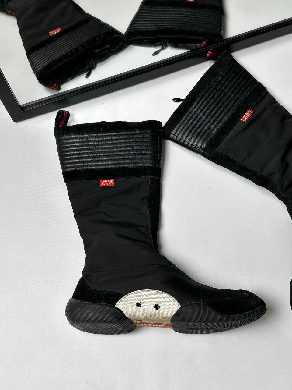 Miss Sixty Y2K Miss Sixty Boxing Moro Boots Vintage Size US 8 / IT 38 - 4 Thumbnail