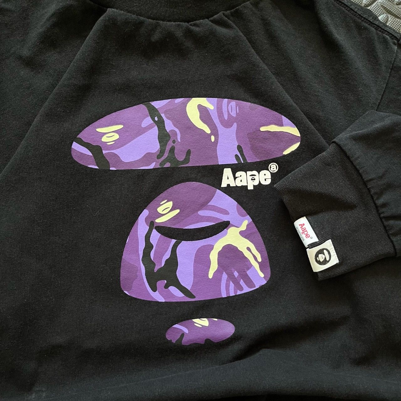 Bape LONGSLEEVE AAPE BAPE SIZE M Size US L / EU 52-54 / 3 - 6 Thumbnail