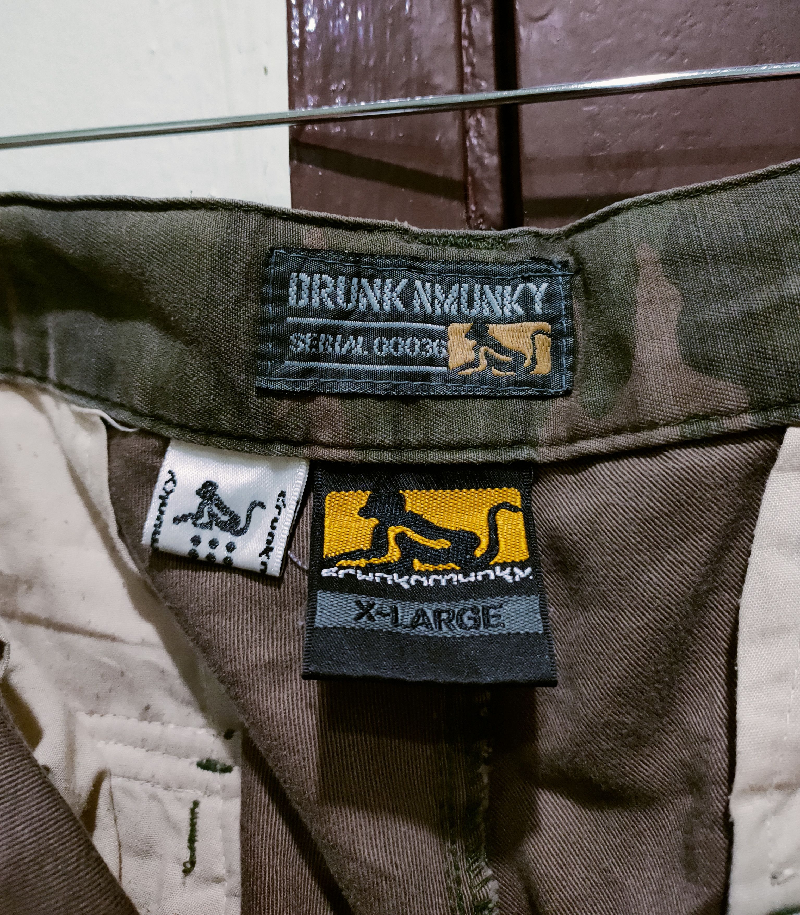 DrunknMunky 🔥 DrunknMunky Military Cargo Pants Camo🔥 Size US 36 / EU 52 - 8 Thumbnail