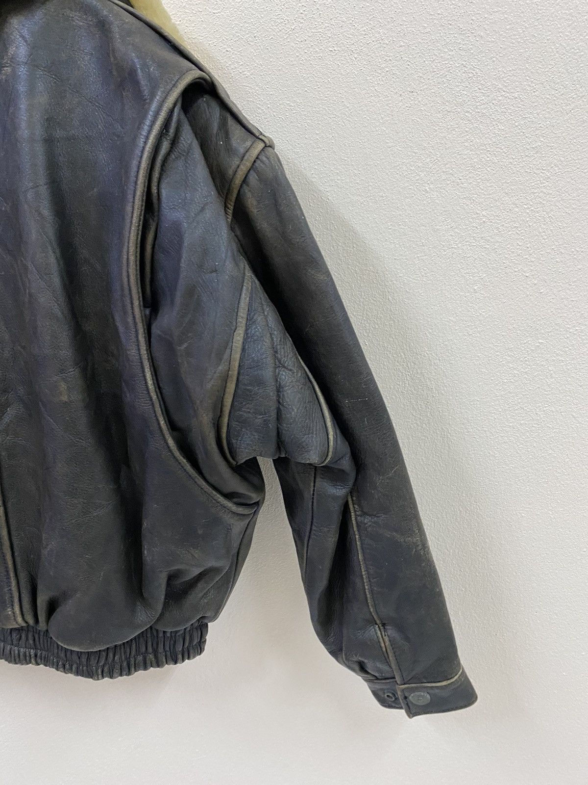 Genuine Leather Vtg Leather Jacket Human Being Size US M / EU 48-50 / 2 - 10 Thumbnail