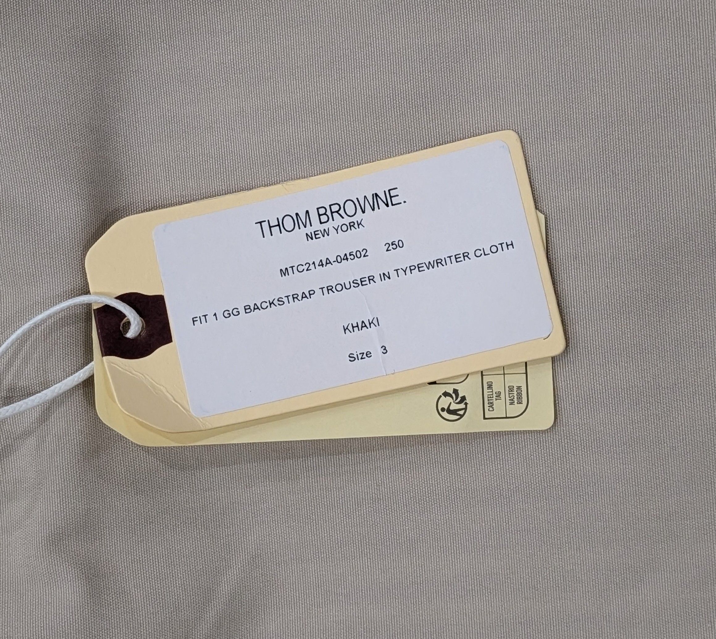 Thom Browne THOM BROWNE Typewriter Backstrap Trousers Pants 3 - Large Size US 34 / EU 50 - 12 Thumbnail