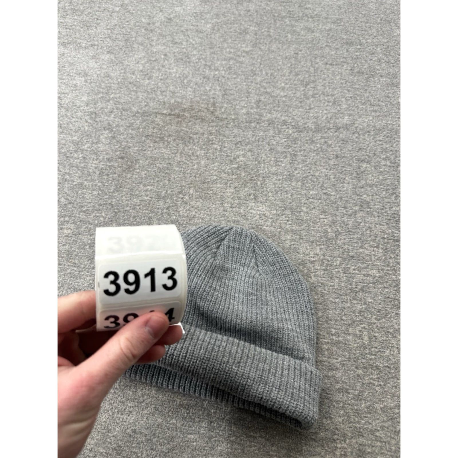 Logo 7 FOG Corporate Logo Beanie Gray Knit Cap Men One Size Knit Style Beanie Size ONE SIZE - 4 Thumbnail