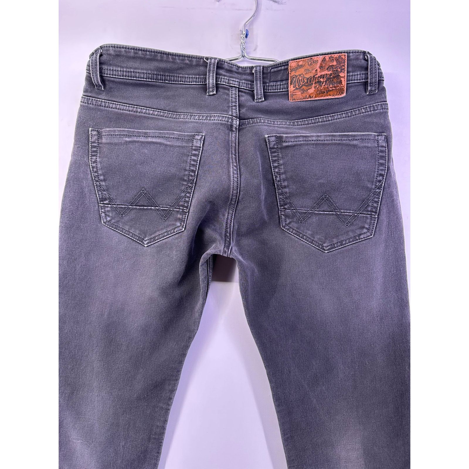 Wrangler Wrangler Gray Western Demin Jeans Size 34 Size US 34 / EU 50 - 11 Thumbnail