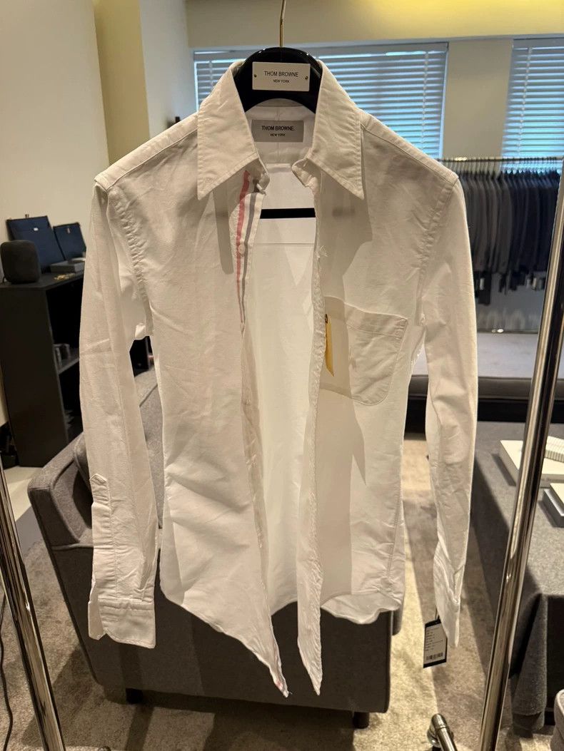 Thom Browne Rare Thom Browne Button-Up Shirt for Sale-dmc Size US S / EU 44-46 / 1 - 1 Thumbnail