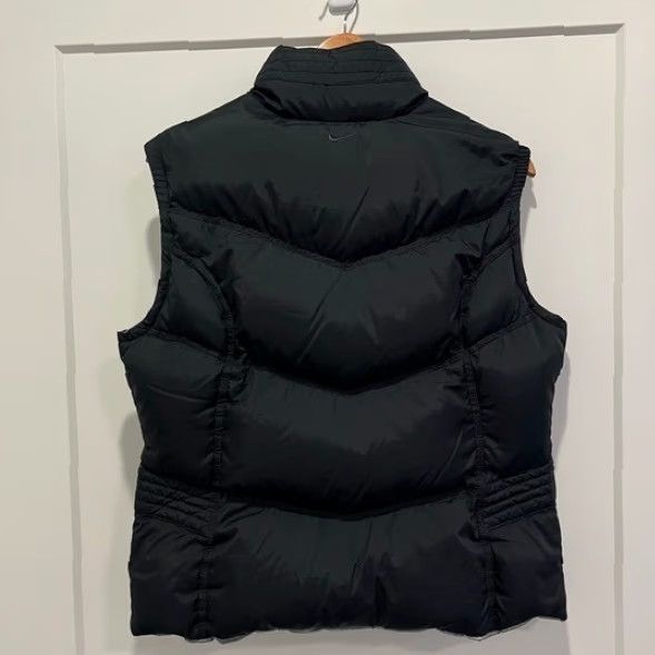 Nike VINTAGE Nike Puffer Vest Down Fill Zip Reversable Womens Size L Black Size L / US 10 / IT 46 - 4 Thumbnail