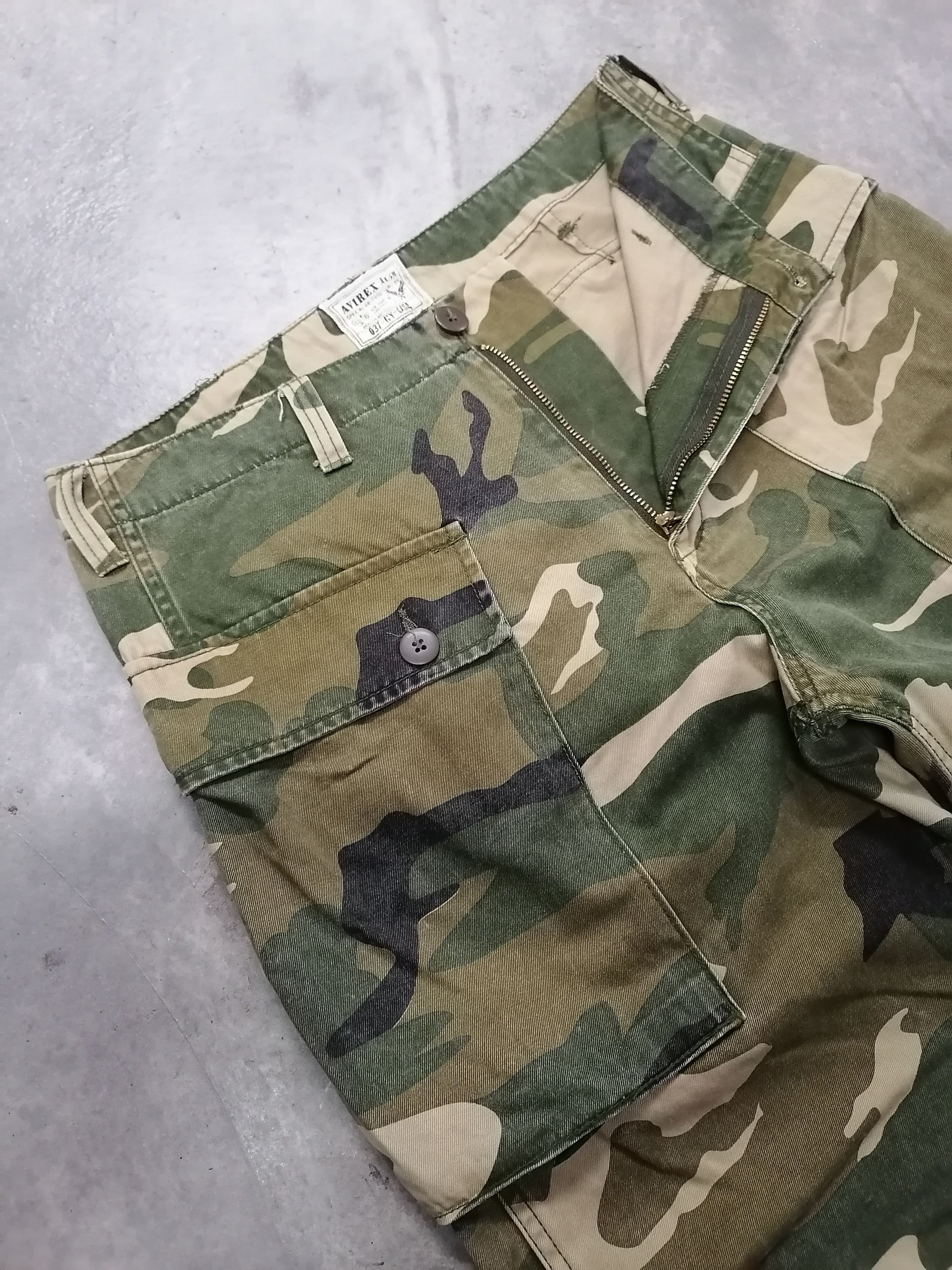 Avirex Ltd Camouflage Monkey Pants
