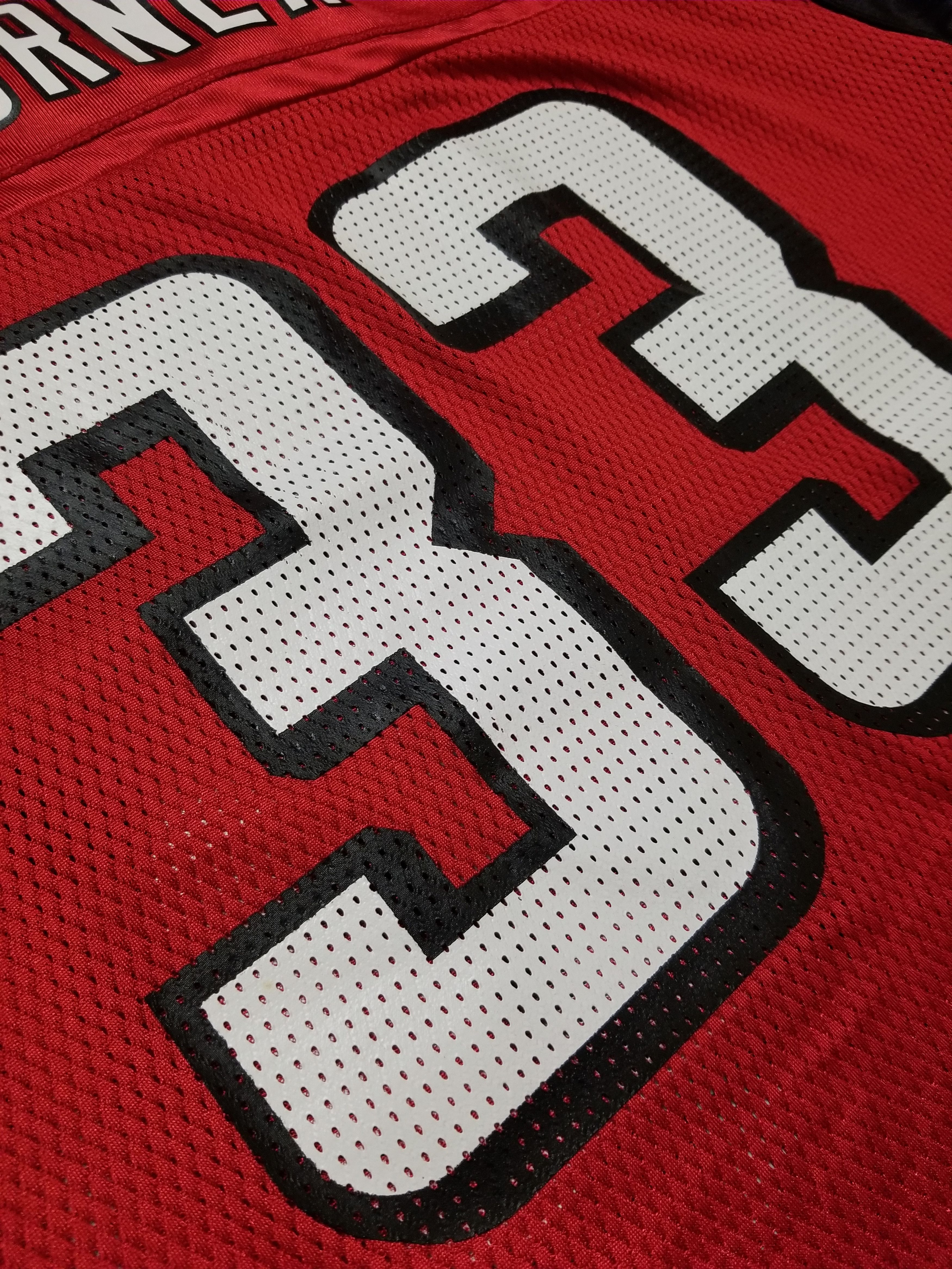 Reebok Atlanta Falcons #33 Turner Reebok Red Edition NFL Jersey Size US M / EU 48-50 / 2 - 5 Thumbnail