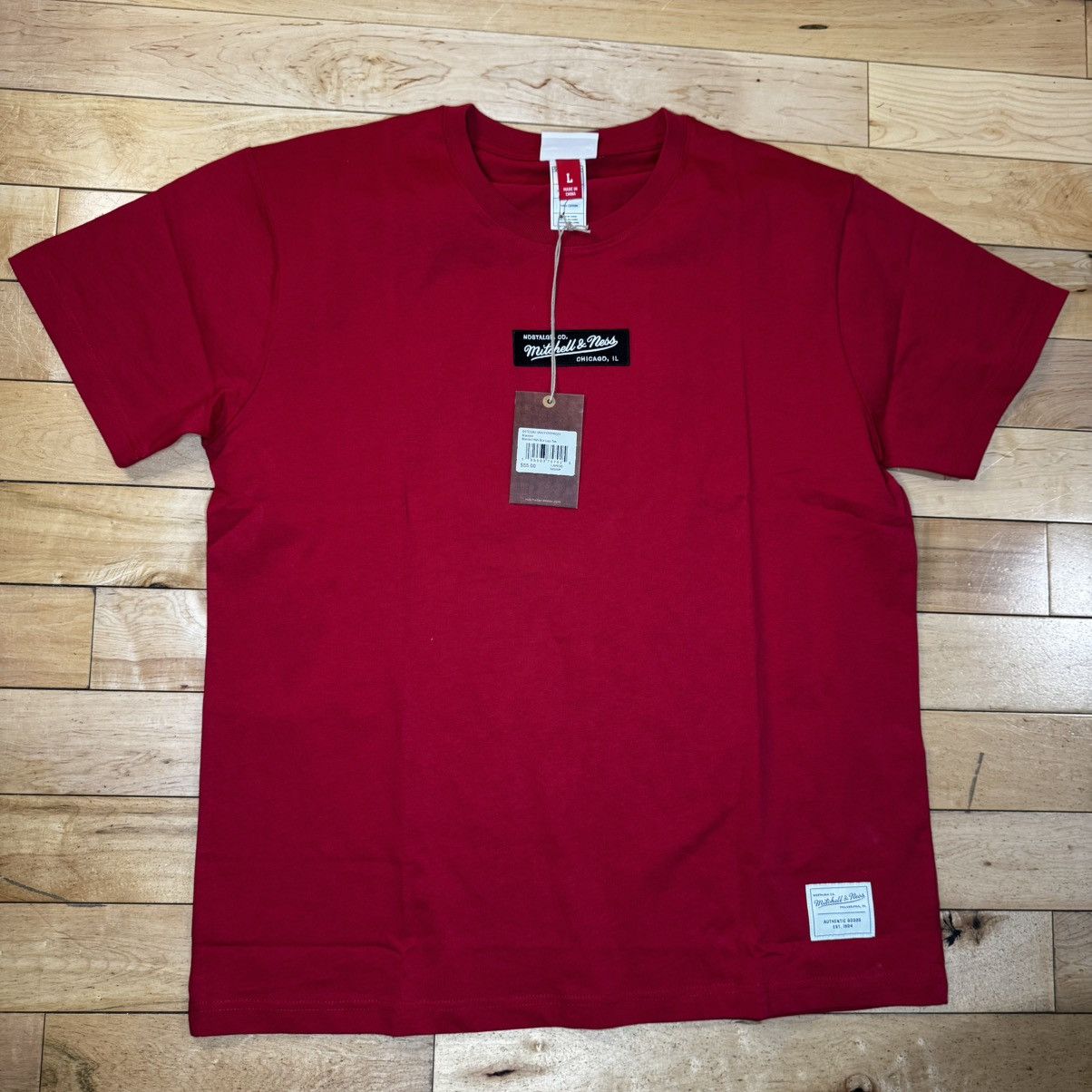 Mitchell & Ness Mitchell & Ness Men's Red M&N Box Logo T-Shirt Size L Size US L / EU 52-54 / 3 - 1 Thumbnail