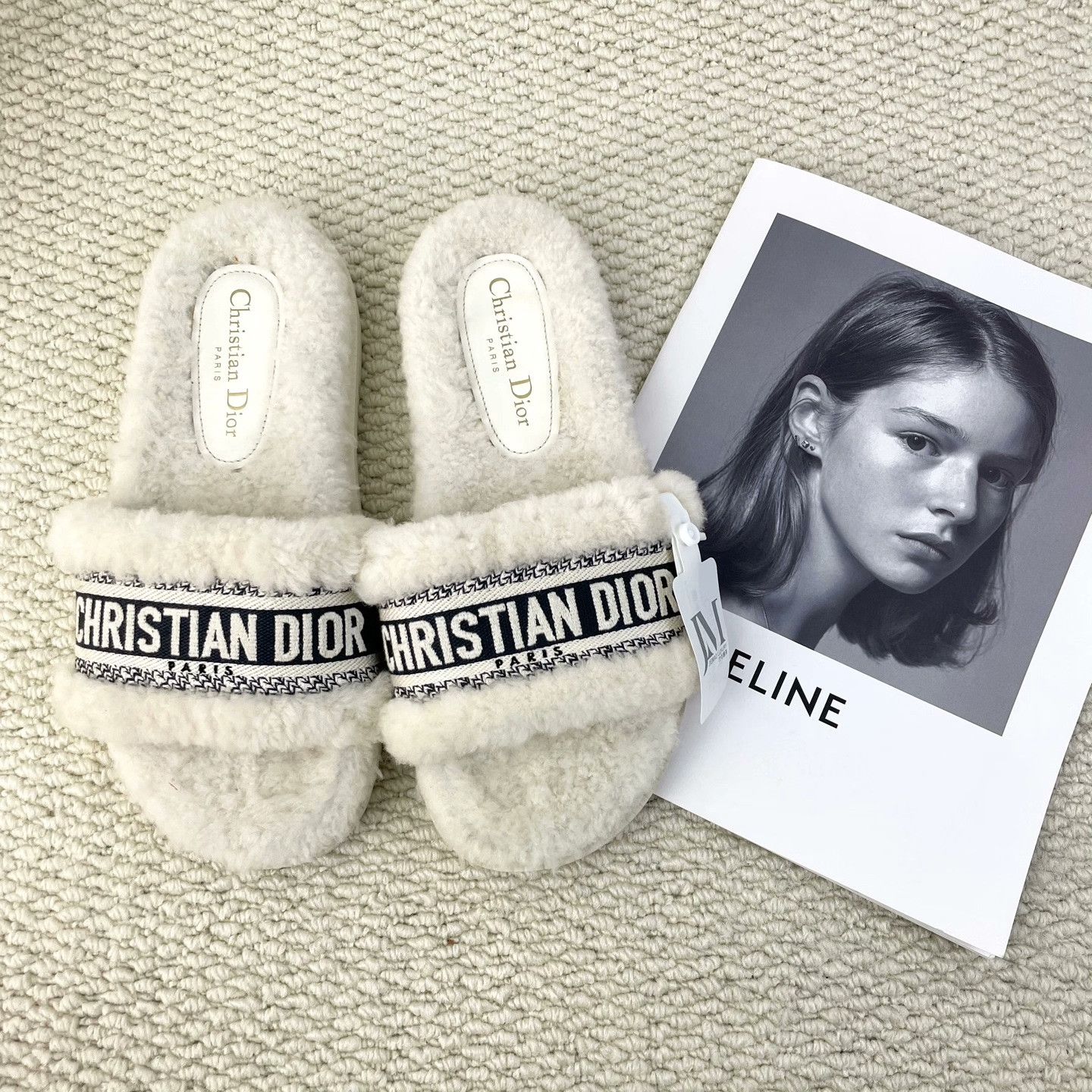 Dior Dior Cotton Sandals us_8 Women Size US 8 / IT 38 - 1 Thumbnail