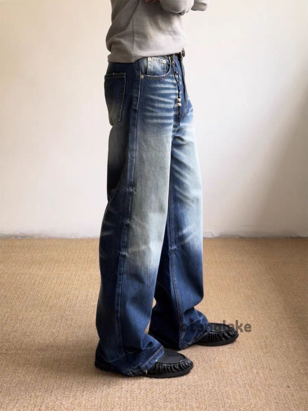 Jean zx vintage washed faded cleanfit punk grunge jeans Size US 28 / EU 44 - 2 Thumbnail
