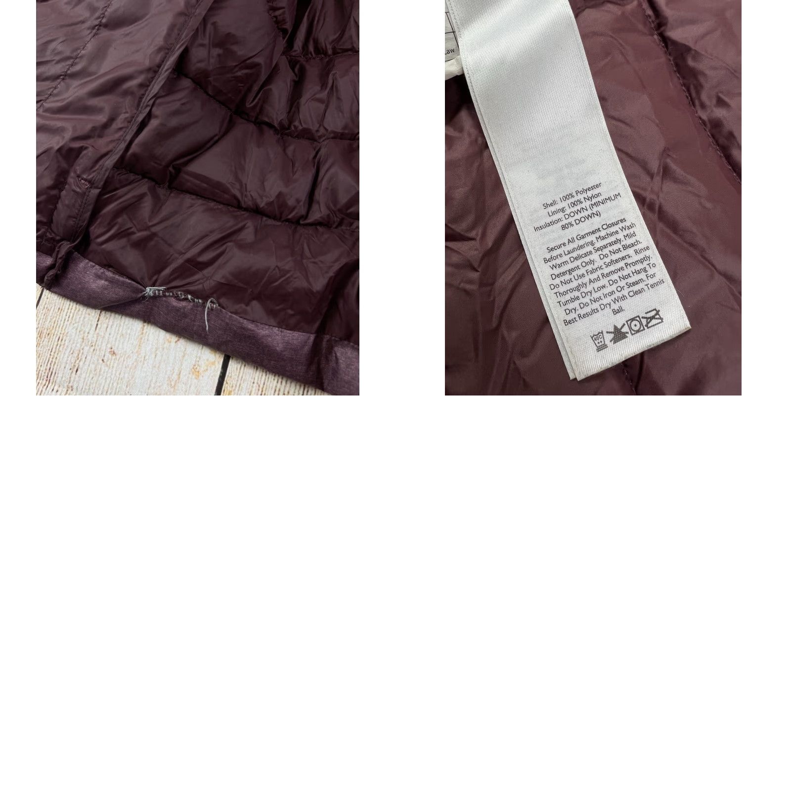 Eddie Bauer **Eddie Bauer Women’s Burgandy Puffer Down Jacket Size XS** User: **Eddie Bauer Women’s Burgundy Puffer Down Jacket Size XS** Size XS / US 0-2 / IT 36-38 - 8 Thumbnail