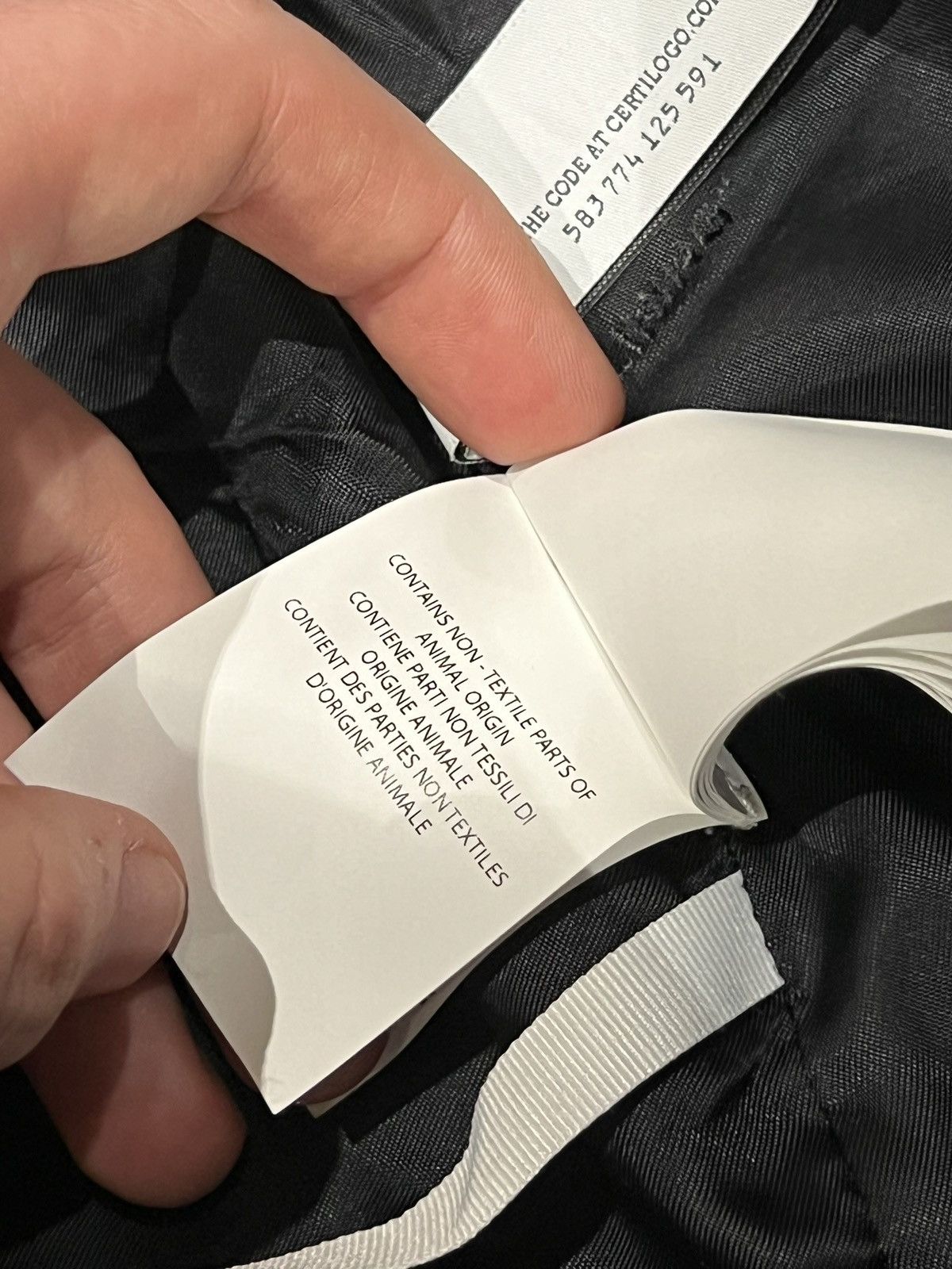 Off-White Off white (clean logo) leather jacket Size US L / EU 52-54 / 3 - 18 Thumbnail