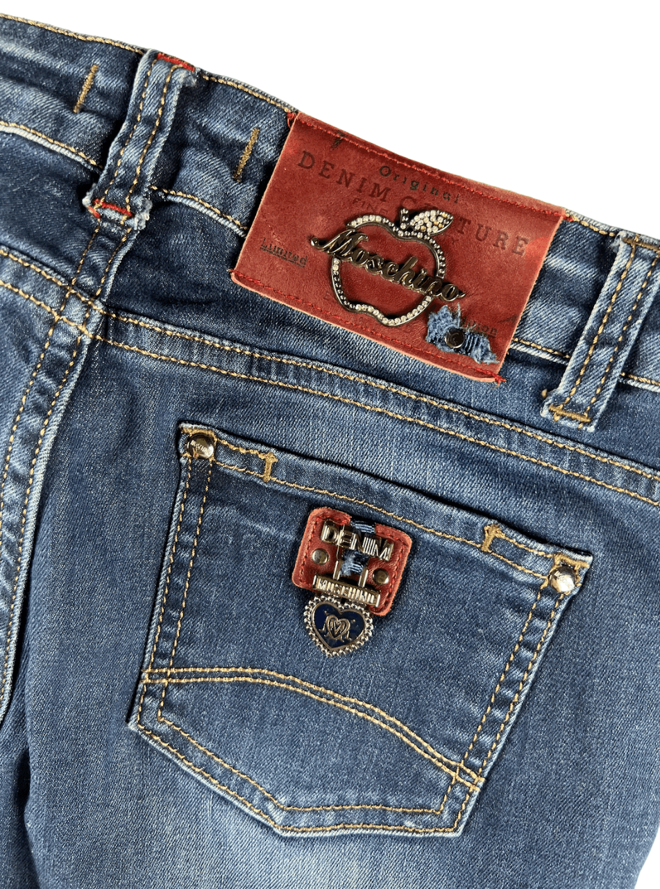 Moschino Love Moschino Denim Jeans 26 Size 26" / US 2 / IT 38 - 3 Thumbnail