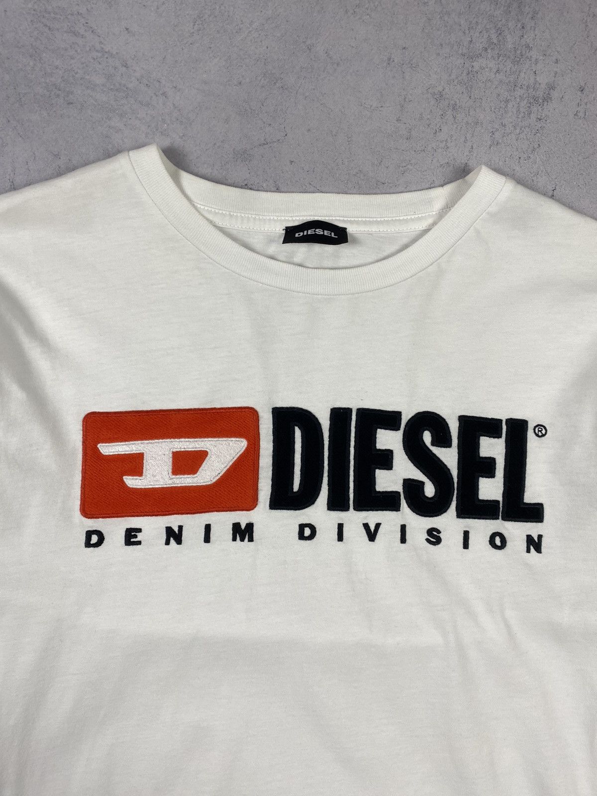 Diesel × Vintage Diesel Big Logo Long Sleeve Streetwear Vintage SK8 Y2K Size US M / EU 48-50 / 2 - 5 Thumbnail