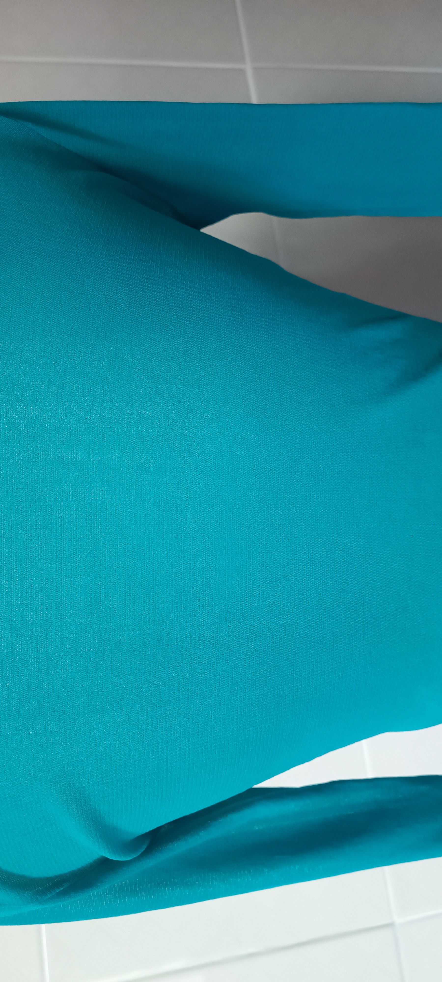 Jean Paul Gaultier 90's - Turquoise mesh cache coeur / top Size L / US 10 / IT 46 - 18 Thumbnail