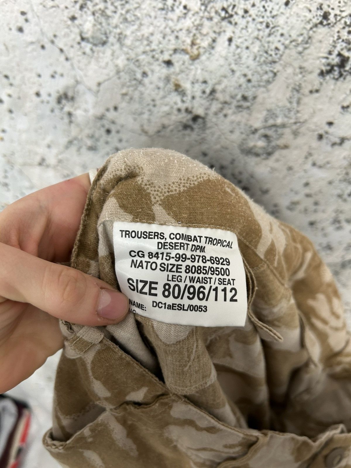 Vintage Vintage Desert Camo Military Cargo Pants USA Japanese NATO Size US 32 / EU 48 - 5 Thumbnail