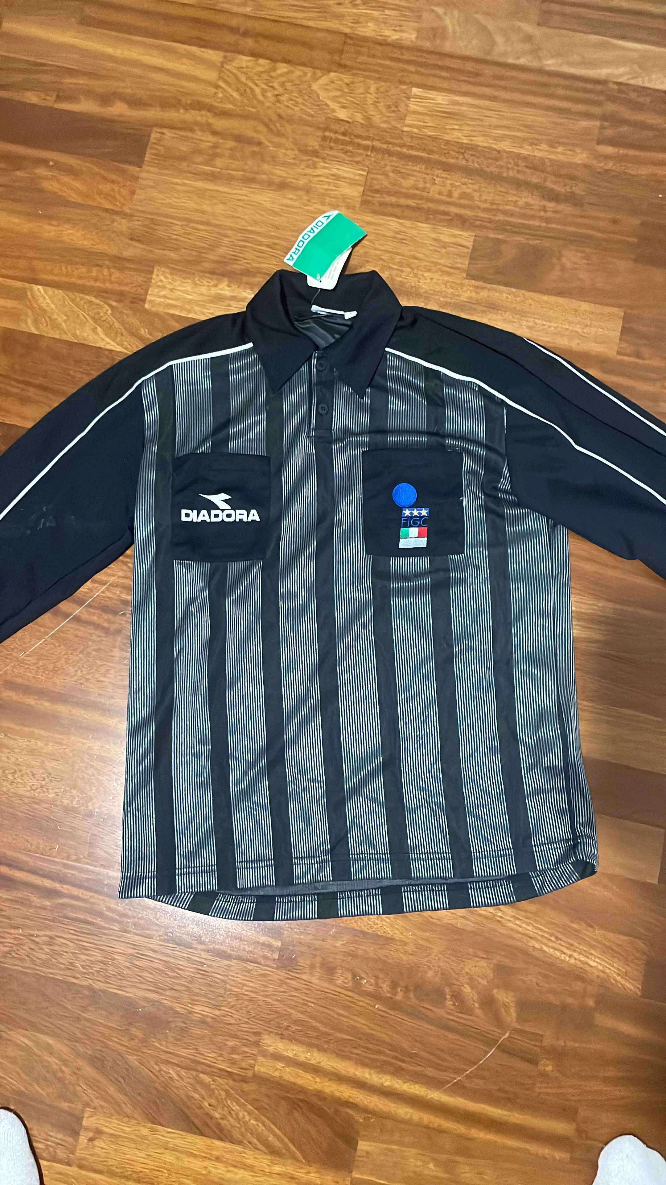 Diadora × Vintage italy y2k jersey Size US L / EU 52-54 / 3 - 1 Thumbnail