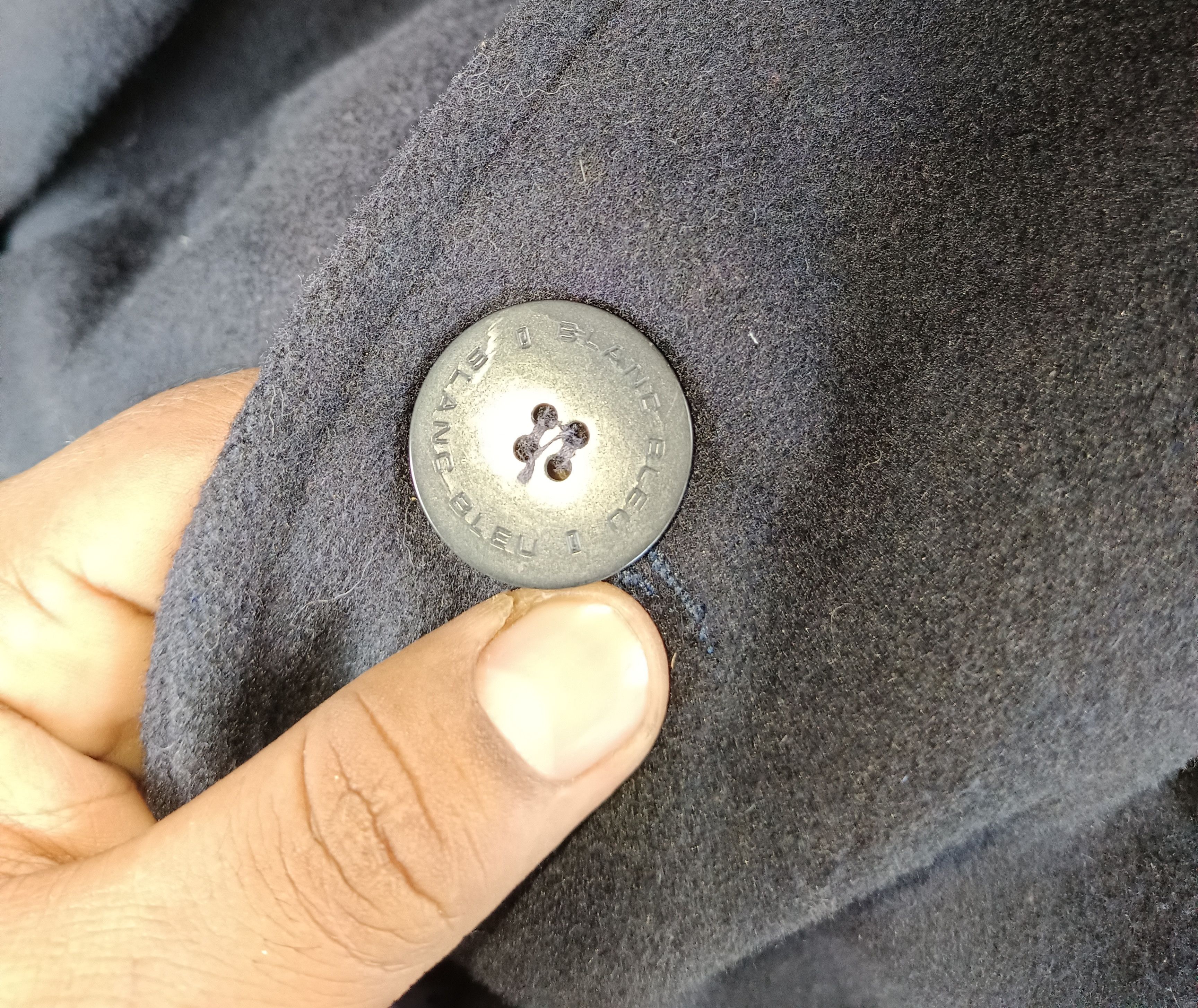 Other Blanc Bleu Pea Coat Jacket Size US M / EU 48-50 / 2 - 10 Thumbnail