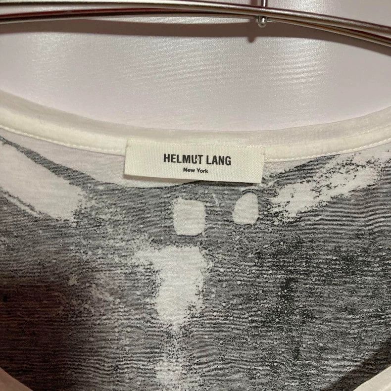 Helmut Lang HELMUT LANG Helmut Rottan back printed turtleneck T-shirt Size S / US 4 / IT 40 - 5 Thumbnail