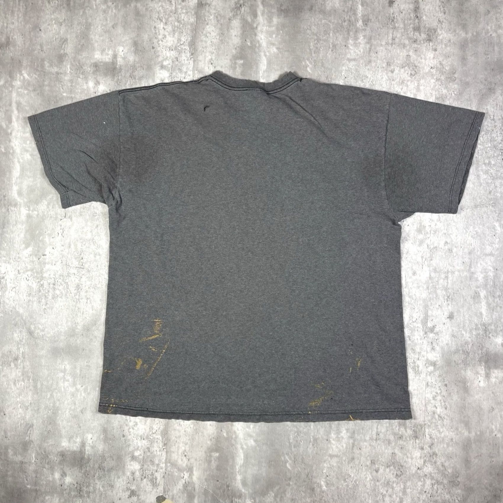 Nike VINTAGE Nike Logo Print Gray T Shirt Mens XL 90s Retro Graphic Print Short Sleeve Crew Neck Cotton Size US XL / EU 56 / 4 - 3 Thumbnail