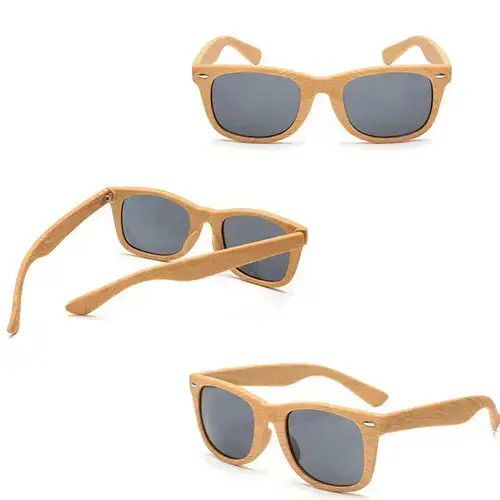 Electric Visual Retro Bamboo Sunglasses Size ONE SIZE - 2 Thumbnail