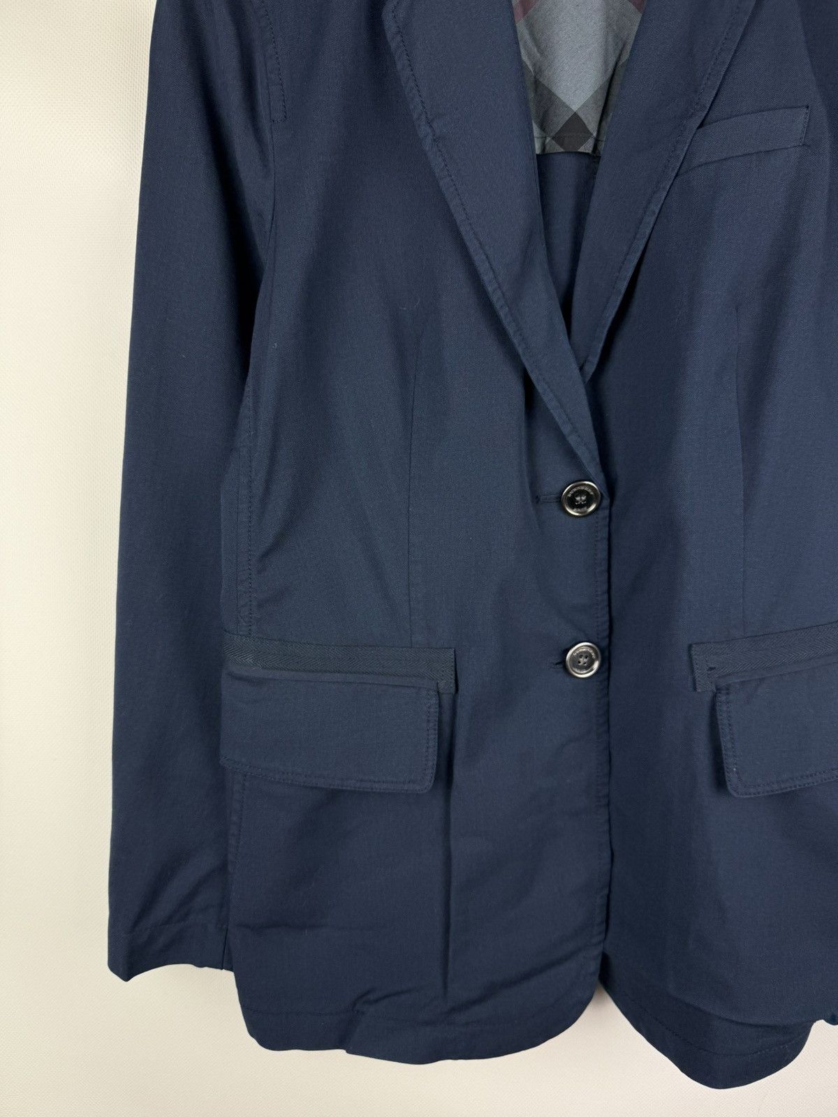 Burberry Burberry Brit Wool Half Lined Military Style Blazer Jacket Size XL / US 12-14 / IT 48-50 - 5 Thumbnail