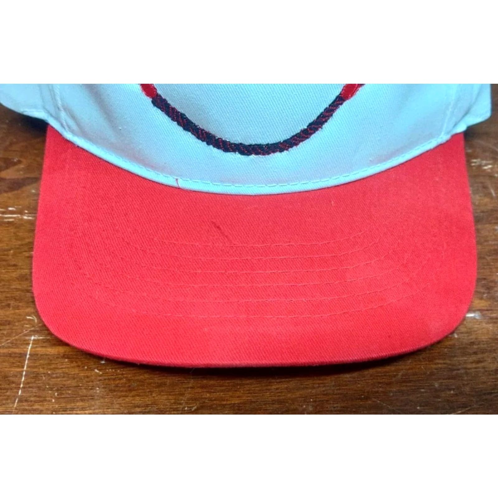 Vintage VTG 80s Carolina's Rigging White Red Snapback Hat One Size Men Cotton Foam Canvas Adjustable Trucker 80s Fisherman Vintage Size ONE SIZE - 3 Thumbnail