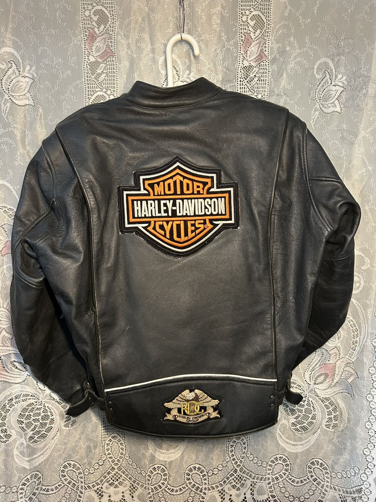 Harley Davidson vintage 80s-2000s Harley Davidson leather jacket Size US L / EU 52-54 / 3 - 1 Thumbnail