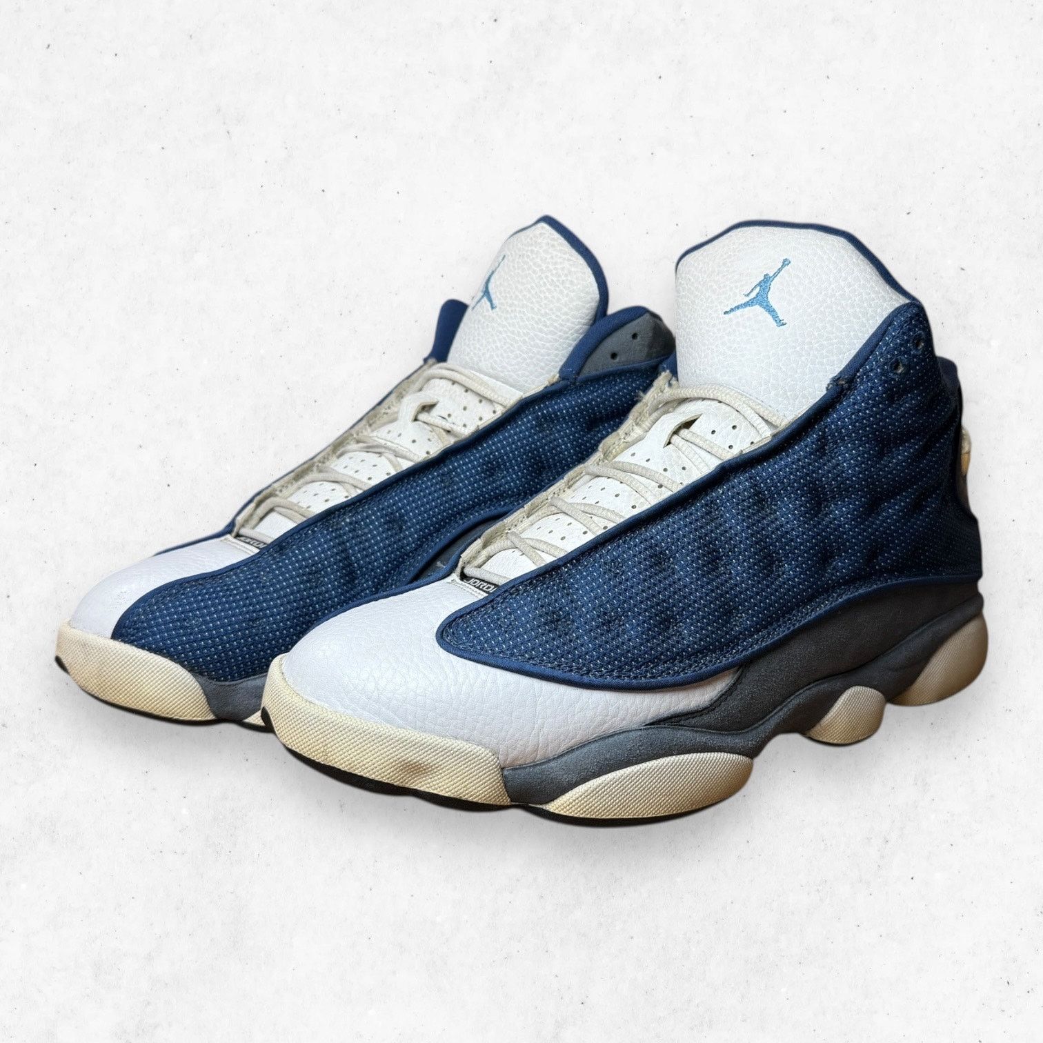 Jordan Brand Nike Air Jordan 13 OG 'Flint' 1998 men's 11.5 Grey Blue Size US 11.5 / EU 44-45 - 3 Thumbnail