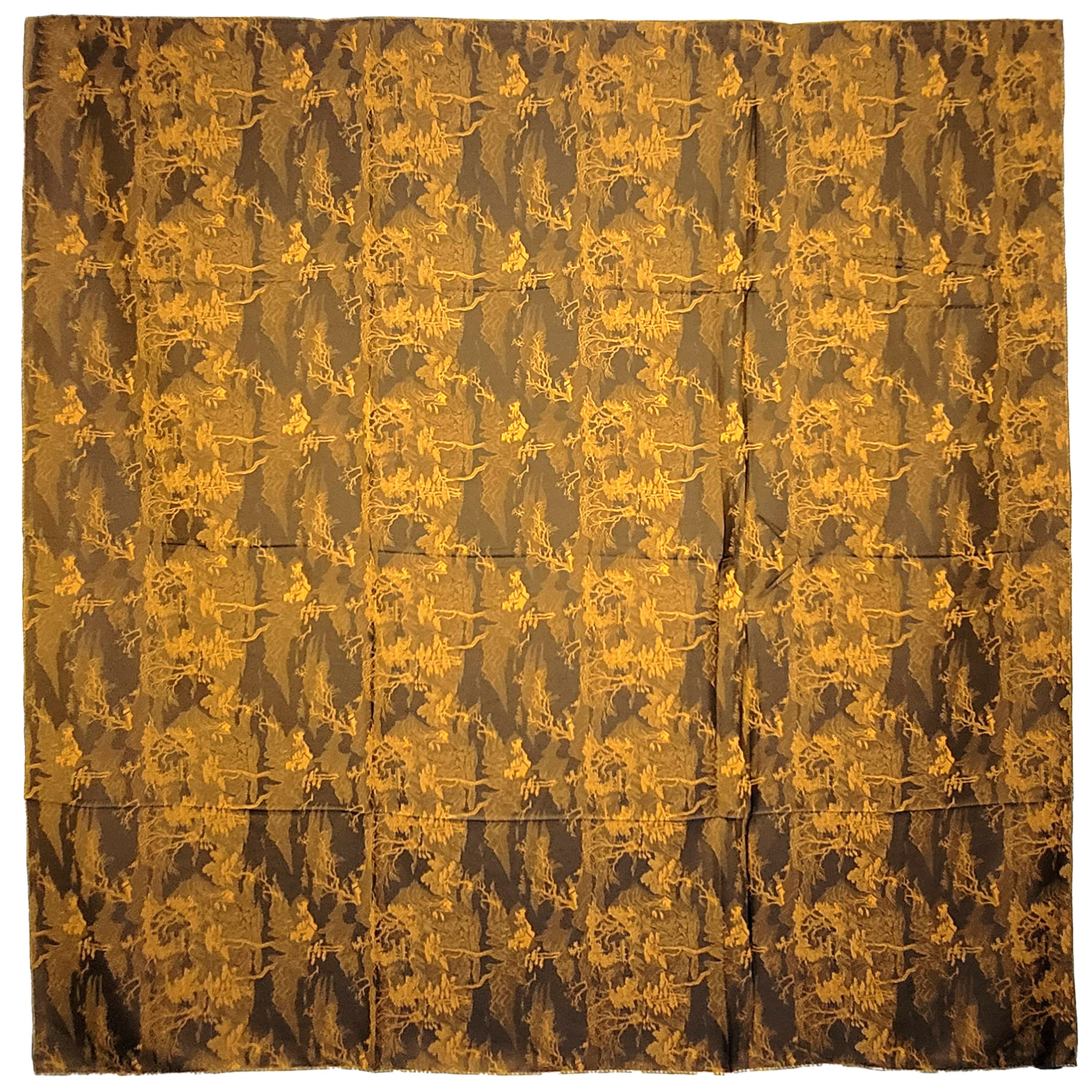 Other NWT Double-Sided Silk Scarf 52"x52" Large Square Wrap 3012 Size ONE SIZE - 2 Thumbnail