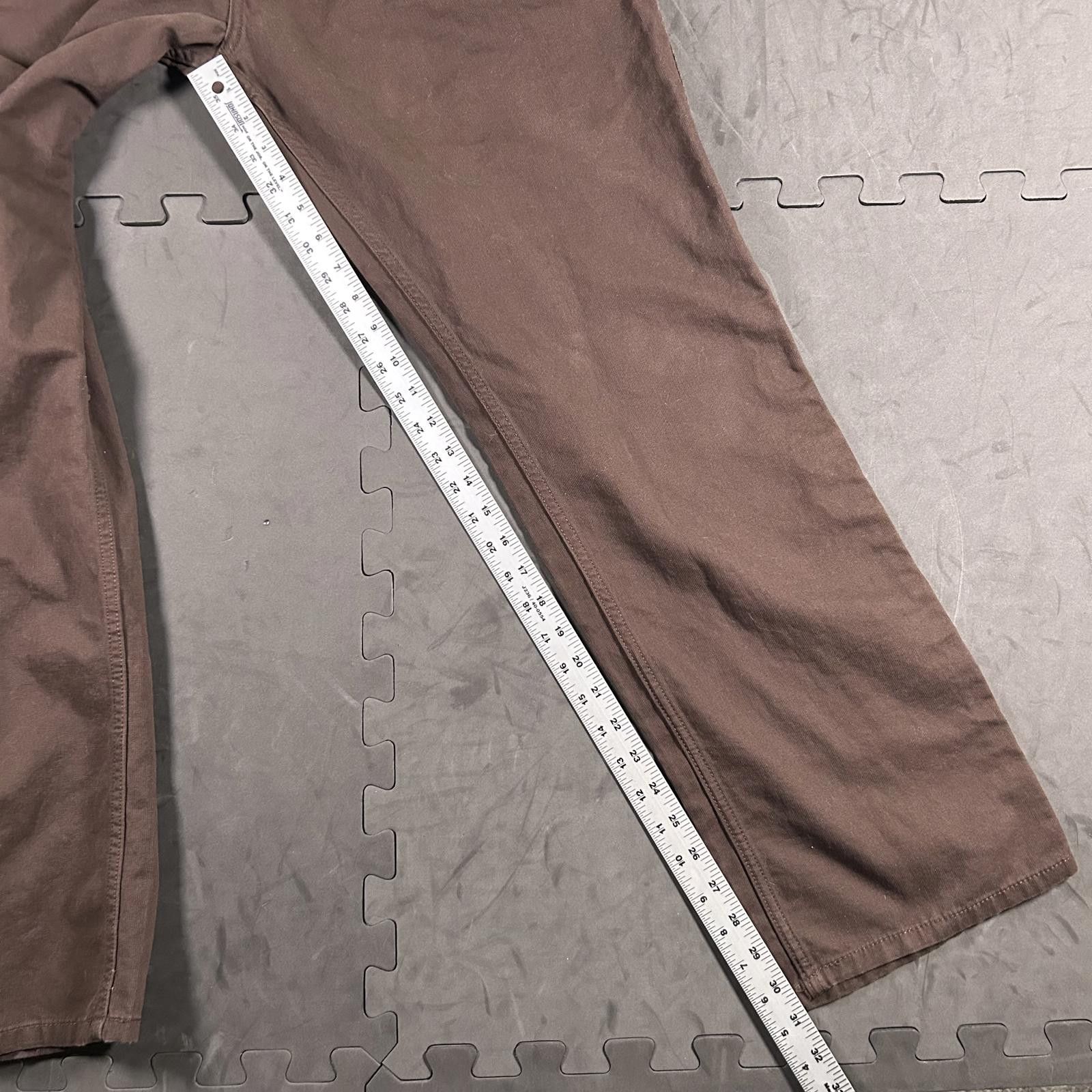 Other Plus size women’s Brown jeans 40w (40x31) Size 40" / US 18 - 4 Thumbnail