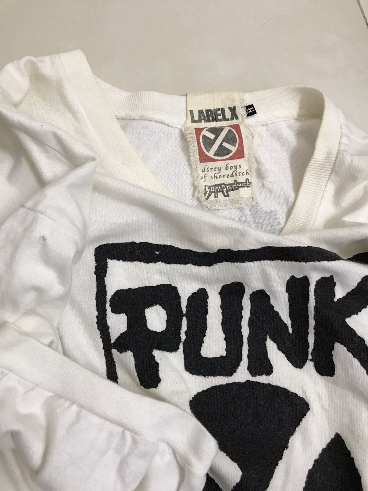 Band Tees × Seditionaries × Vintage RARE Label X By Some Product Punk Tee Size US M / EU 48-50 / 2 - 5 Thumbnail