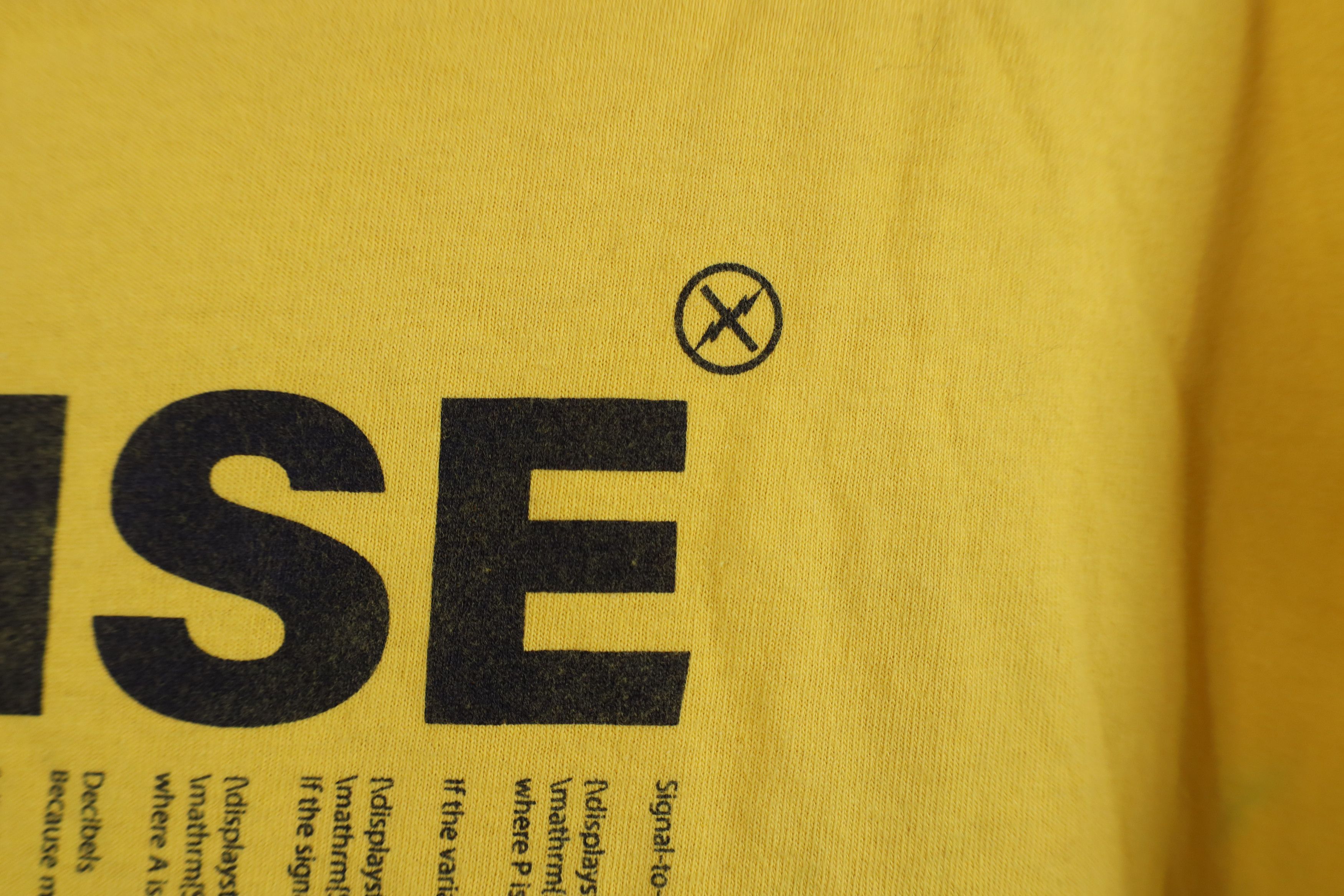 Vintage Vintage 90s Y2K Fact Made To Destroy Noise T-Shirt USA Size US L / EU 52-54 / 3 - 5 Thumbnail