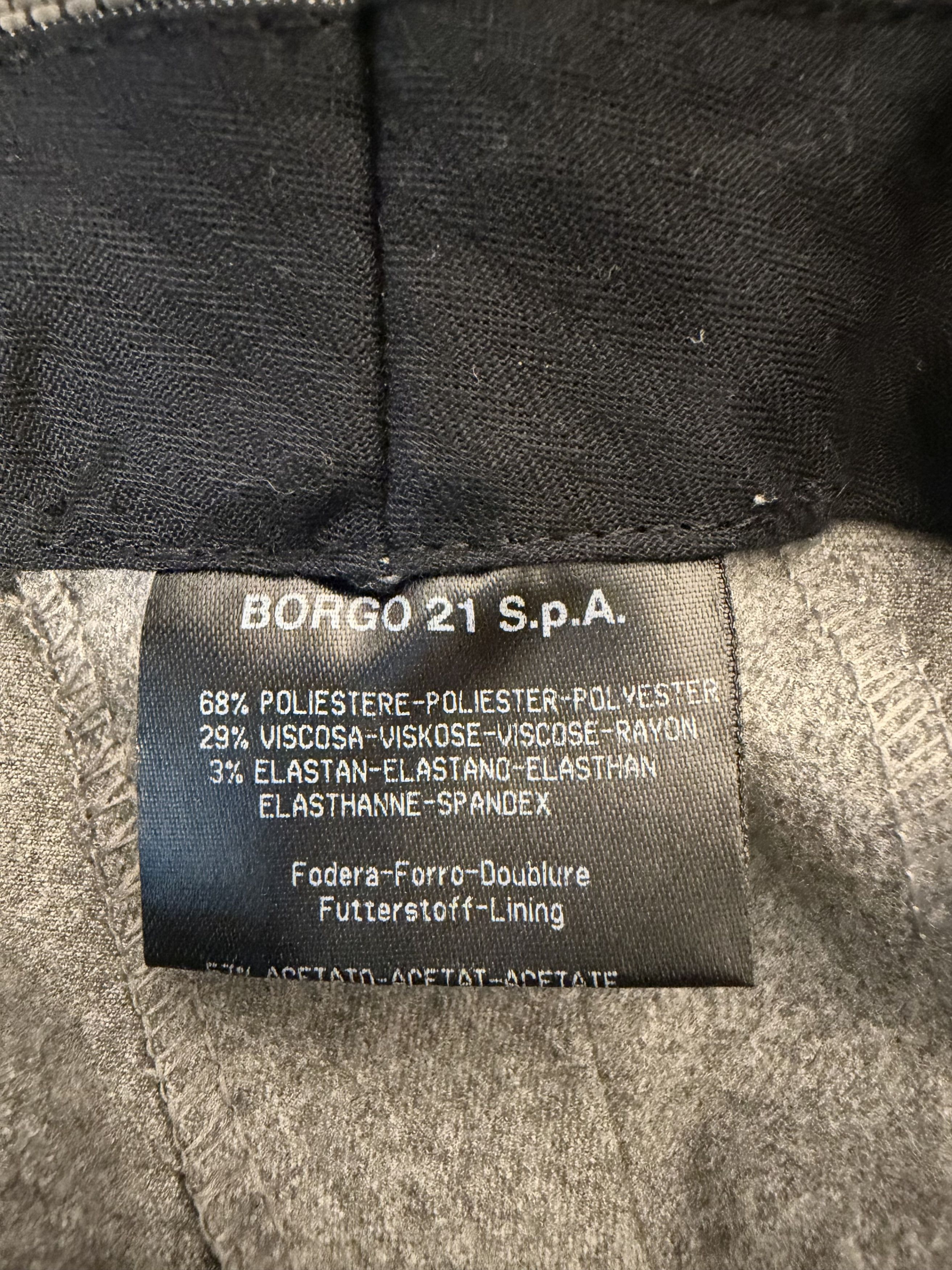 Giorgio Armani Borgo 21 Tailored Grey Trousers Size US 32 / EU 48 - 4 Thumbnail