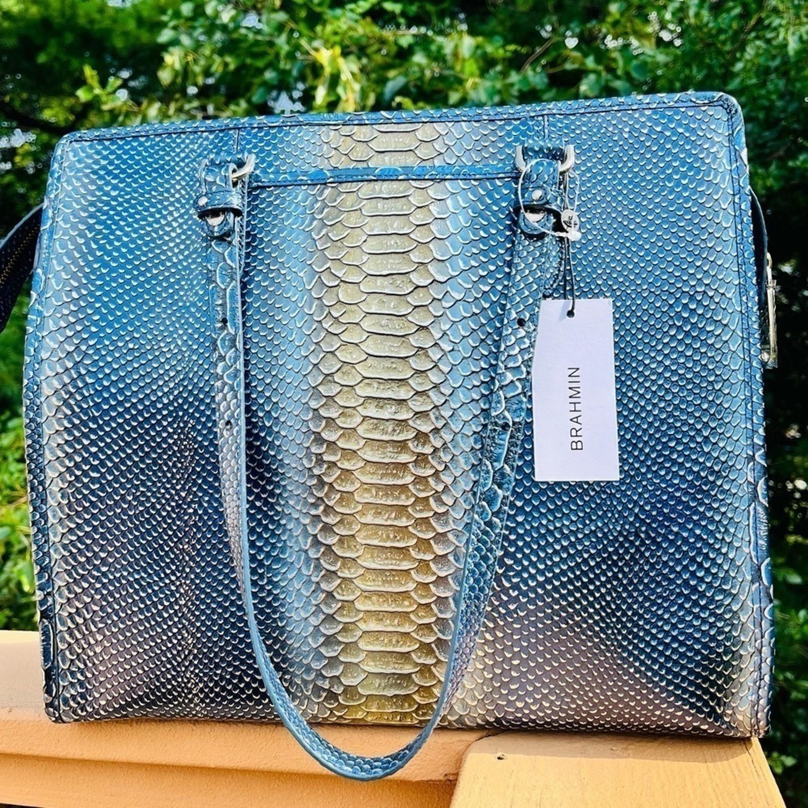 BRAHMIN Brahmin Tia Serenity Melbourne Tote Bag NWT Size ONE SIZE - 5 Thumbnail