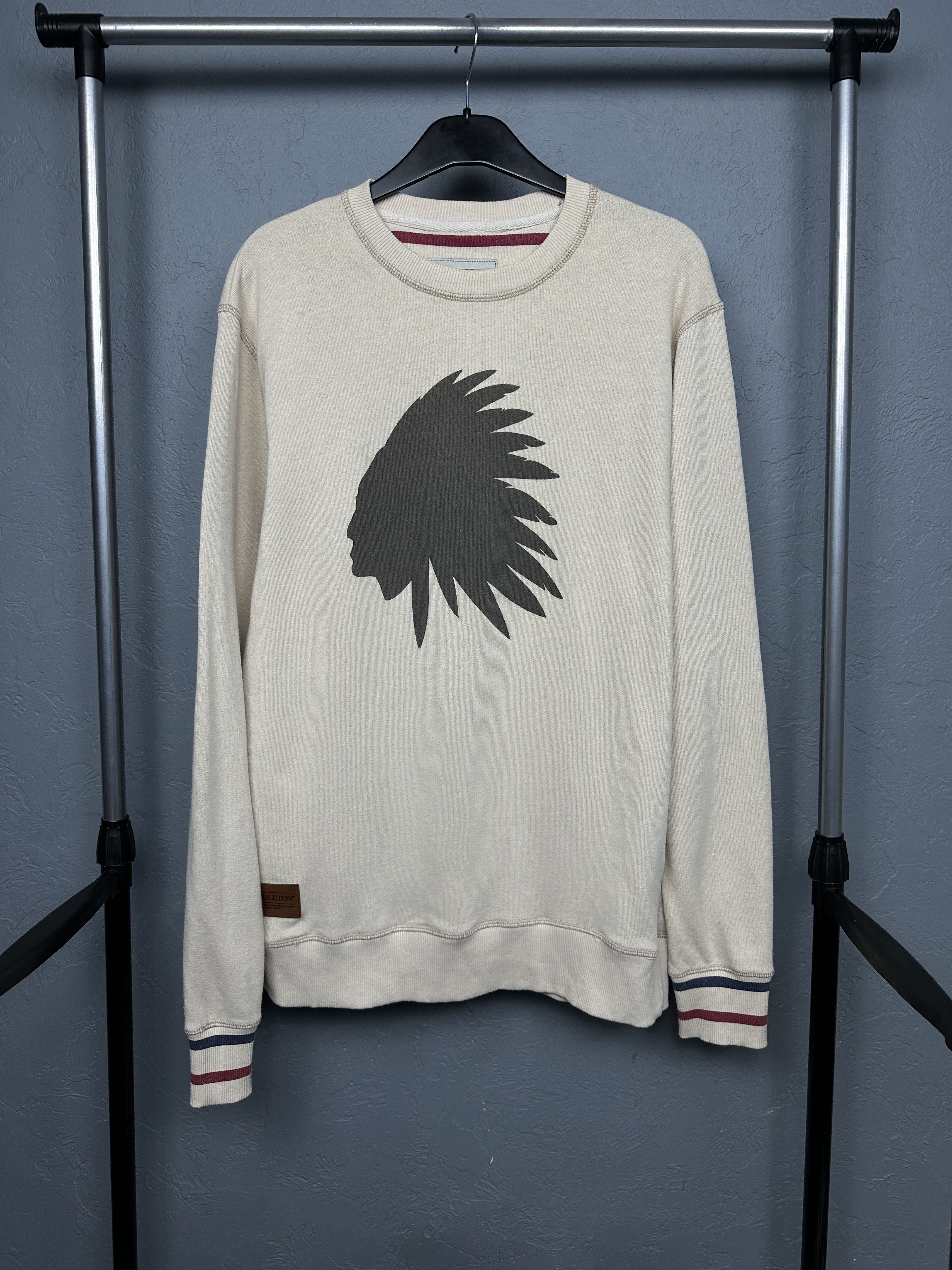 Pendleton Pendleton Mens Indian Logo Sweatshirt Size US XL / EU 56 / 4 - 1 Thumbnail