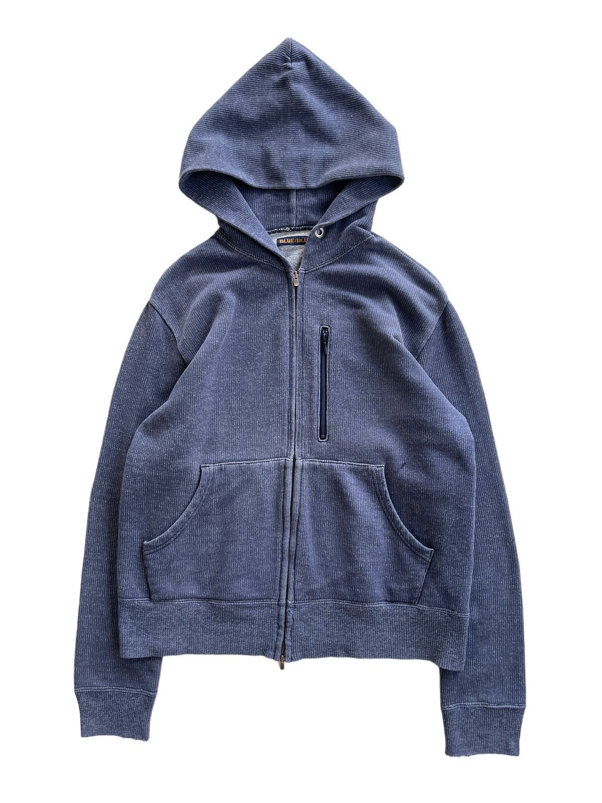 Blue Blue Japan Blue Blue Japan Zipper Hoodie Size S / US 4 / IT 40 - 4 Thumbnail