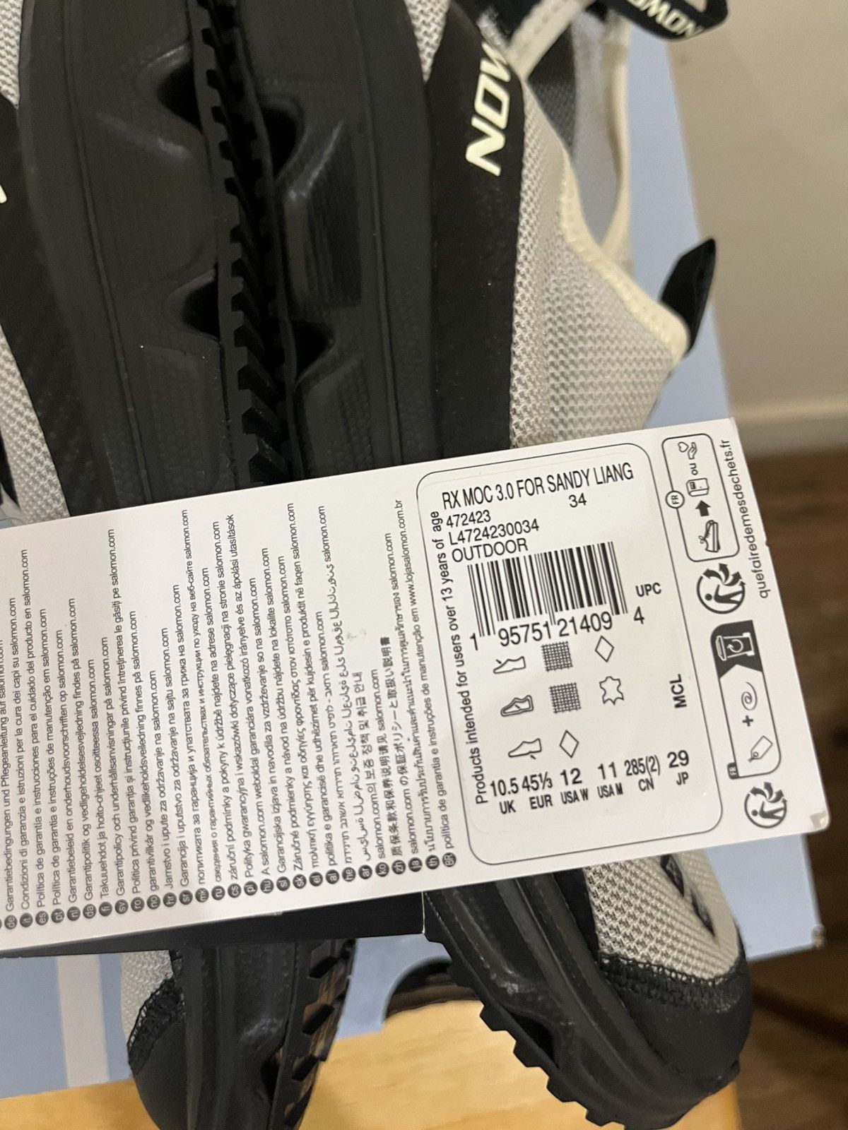 Salomon Salomon x Sandy Liang Moc 3.0 Size US 11 / EU 44 - 7 Thumbnail