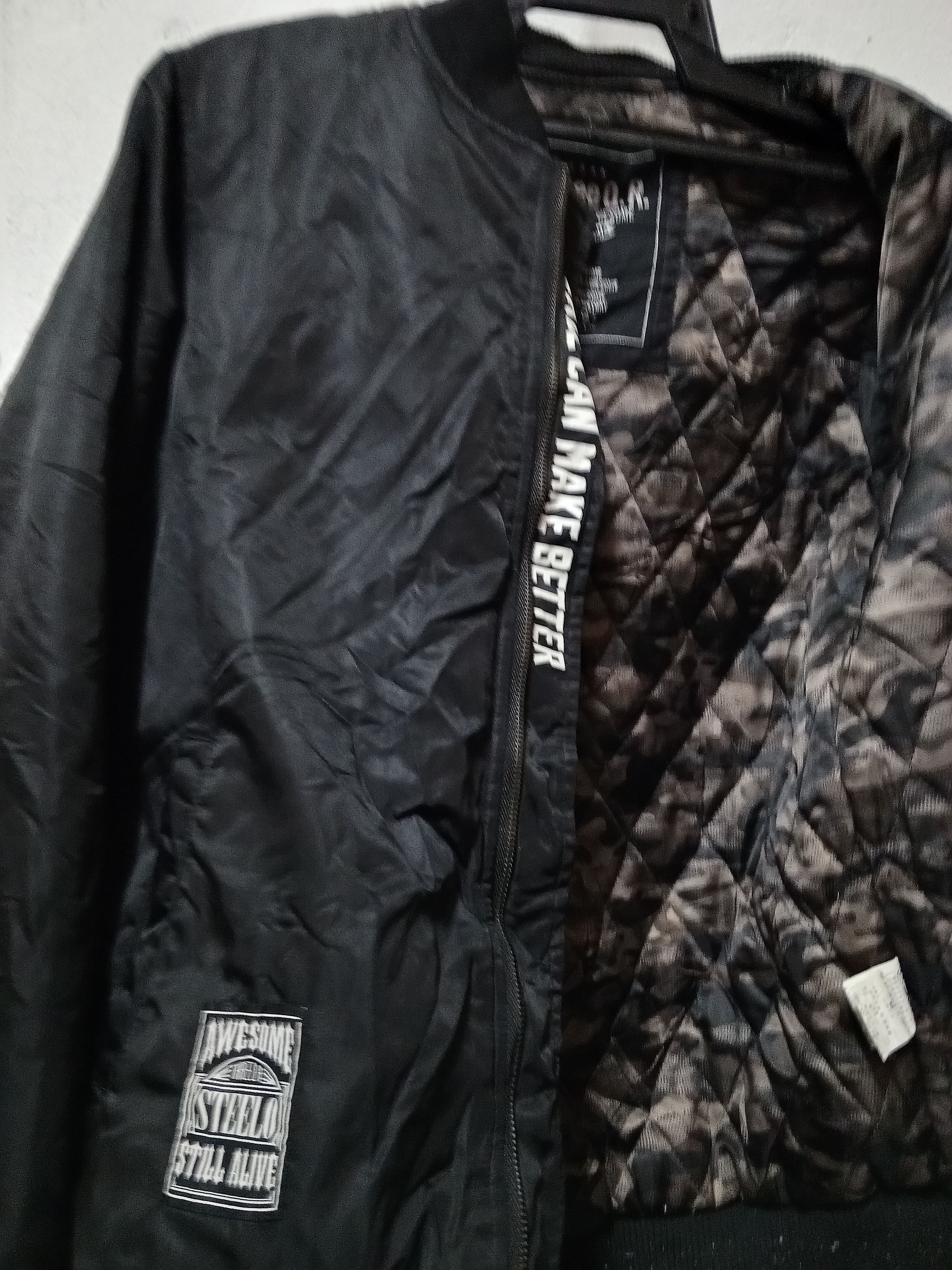 Japanese Brand × Vintage THREE Q.R BOMBER JACKET ZIPPER Size US L / EU 52-54 / 3 - 8 Thumbnail