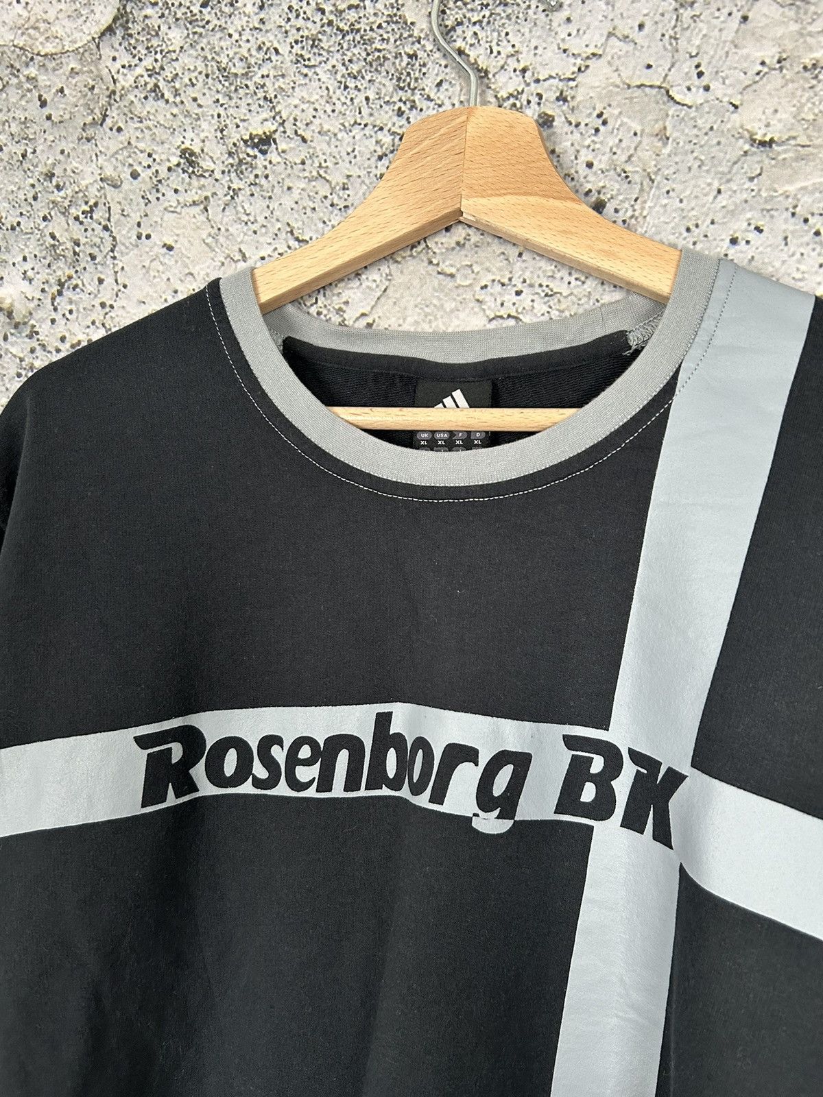 Adidas Vintage Rosenborg BK Adidas Tee Soccer Football Jersey Size US XL / EU 56 / 4 - 3 Thumbnail