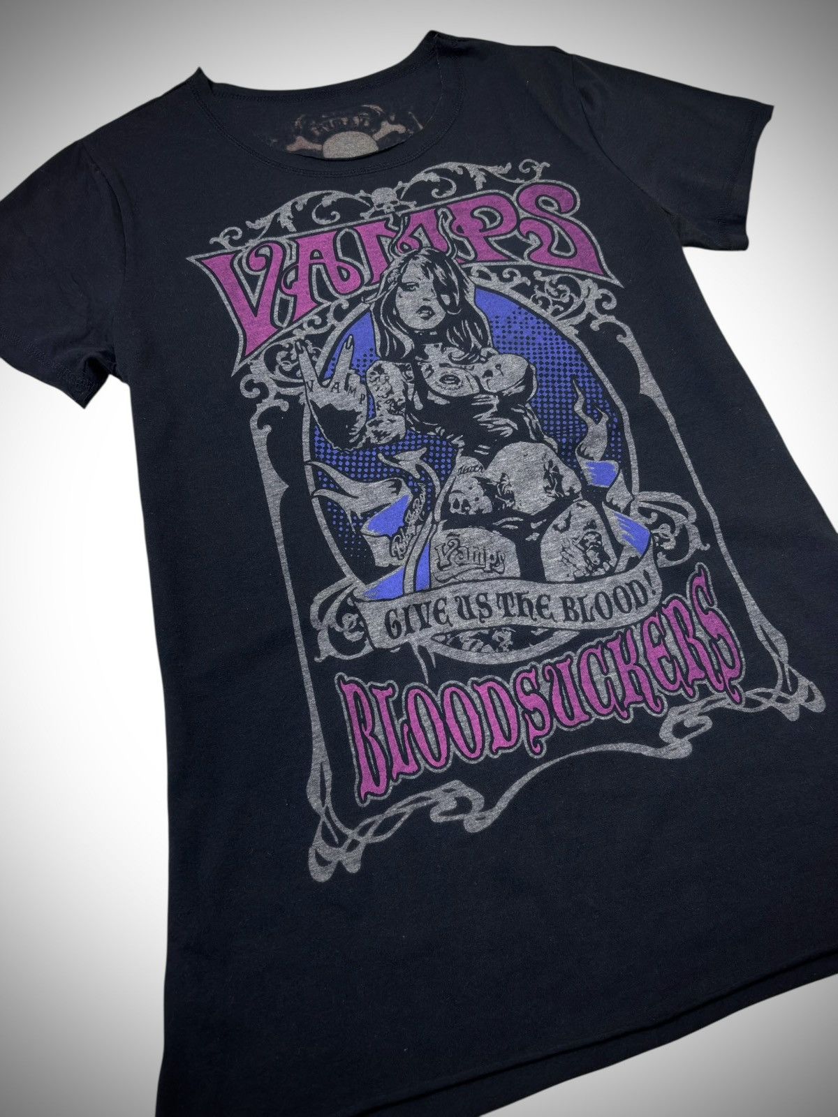 Hysteric Glamour 2000’s Vamps Hyde - Japanese Archive’s Hysteric Style TShirt Size M / US 6-8 / IT 42-44 - 2 Thumbnail