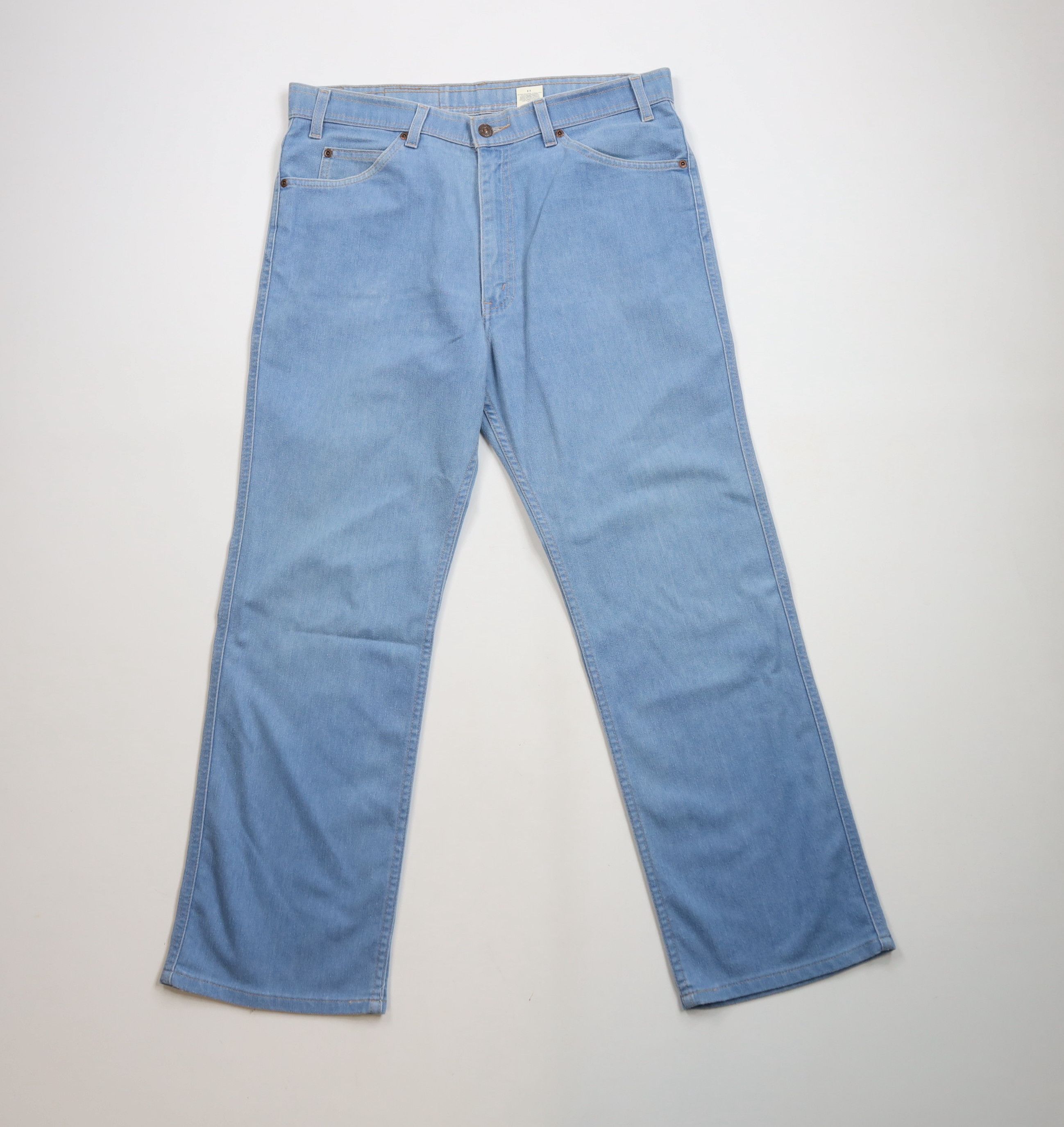 Levi's × Vintage Vintage 90s Levis Flared Wide Leg Denim Jeans Blue Size US 36 / EU 52 - 1 Thumbnail