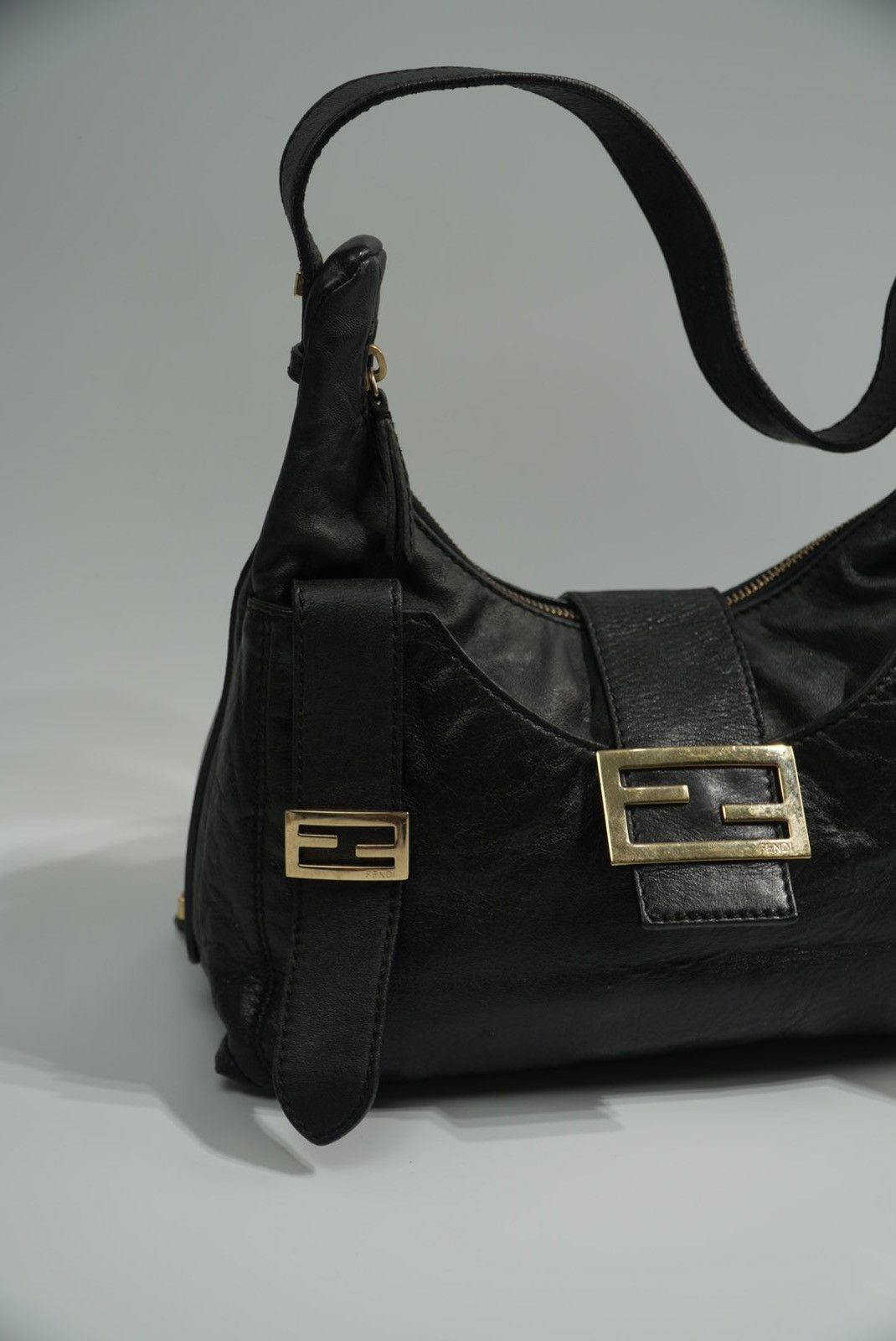 Fendi Fendi Multi Pocket Bag in Black Leather Size ONE SIZE - 3 Thumbnail